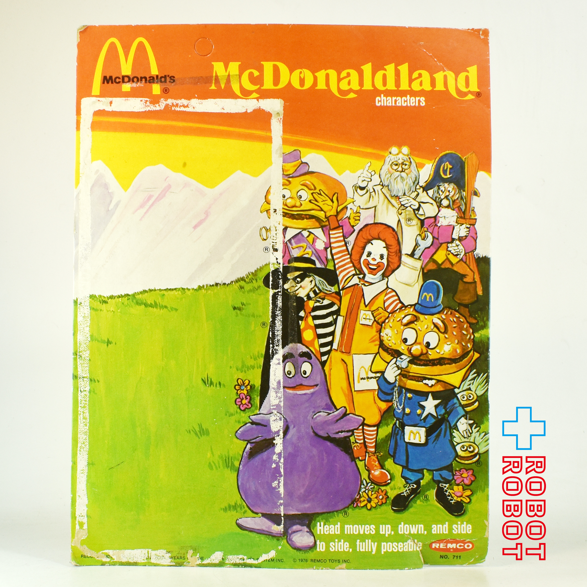 ※開封品：レムコ社 マクドナルドランド ビッグマックポリス フィギュア 1976 企業物 入荷写真
