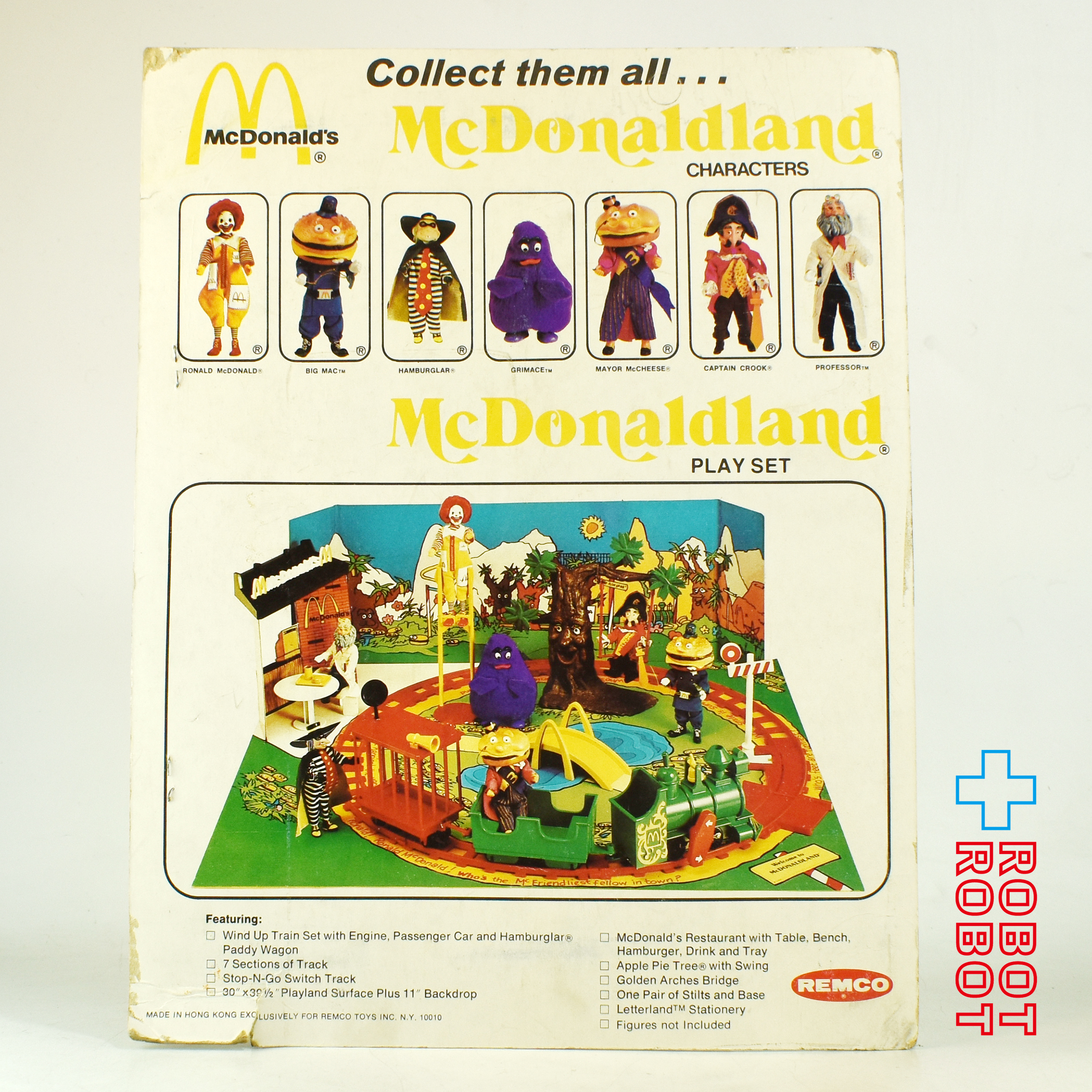 ※開封品：レムコ社 マクドナルドランド ビッグマックポリス フィギュア 1976 企業物 入荷写真