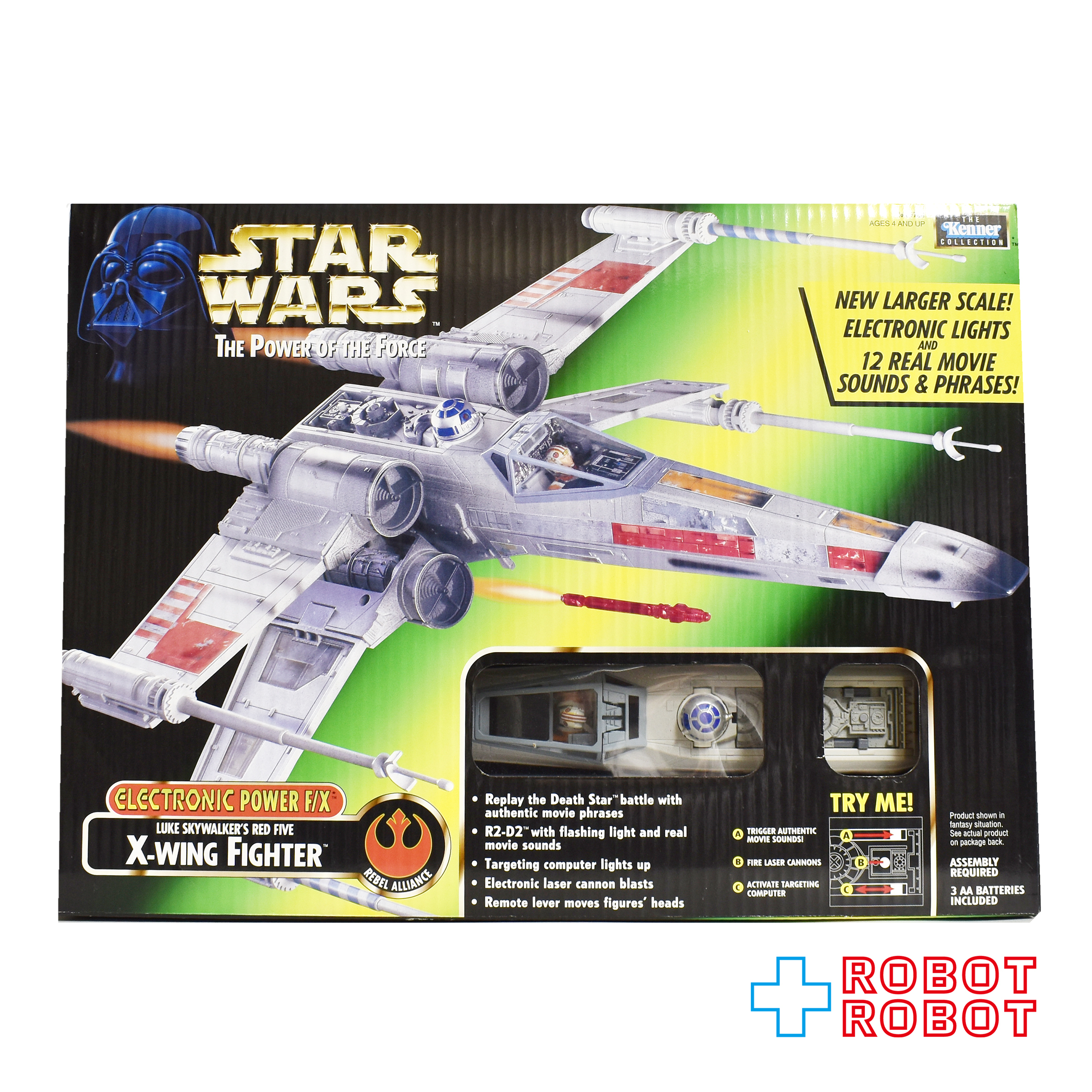スター・ウォーズ レッド5 Xウイングファイター エレクトロニックパワーF/X エレクトロニック エレクトロニックパワーF/X ビークル 国内版 開封箱入 入荷写真