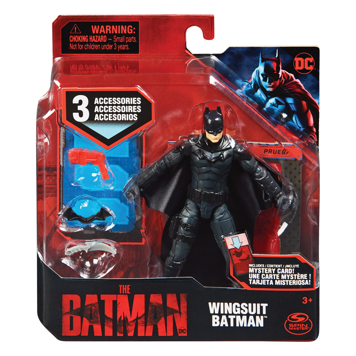 スピンマスター ザ・バットマン ウィングスーツ バットマン 映画シリーズ 4インチフィギュア 2022 US版 未開封 入荷写真