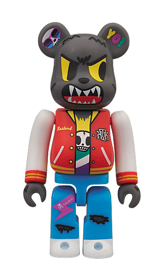 メディコム ベアブリック BE@RBRICK 100% TOKIDOKI 狼 シモーネ・レグノ デザイン ４号店商品 入荷写真