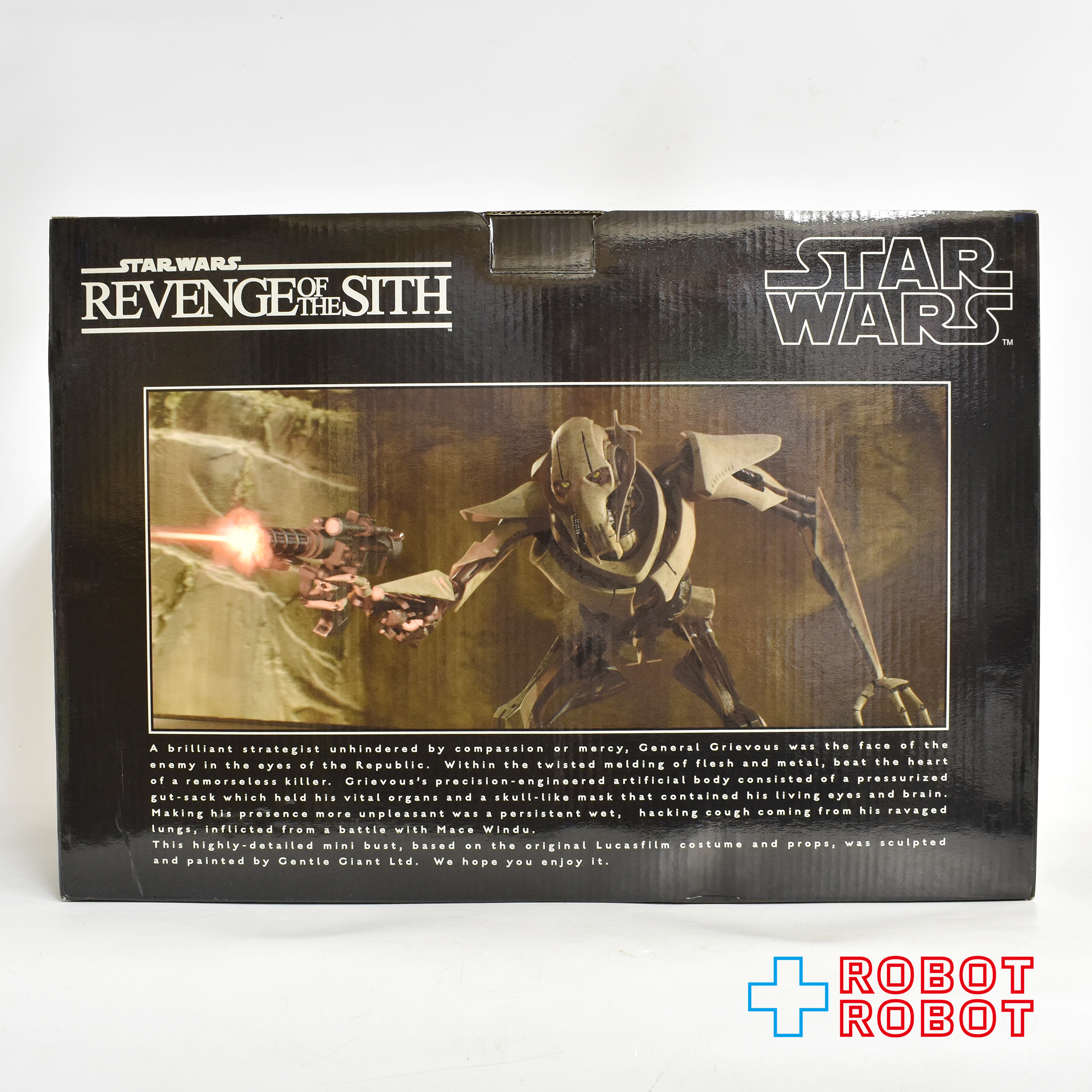 ジェントルジャイアント スター・ウォーズ グリーヴァス将軍 [ROTS] コレクティブル・ミニバスト 箱付き 入荷写真