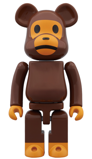 メディコム ベアブリック BE@RBRICK World Wide Tour 2 100% 超合金 A BATHING APE BABY MILO 未開封 4号店商品 入荷写真