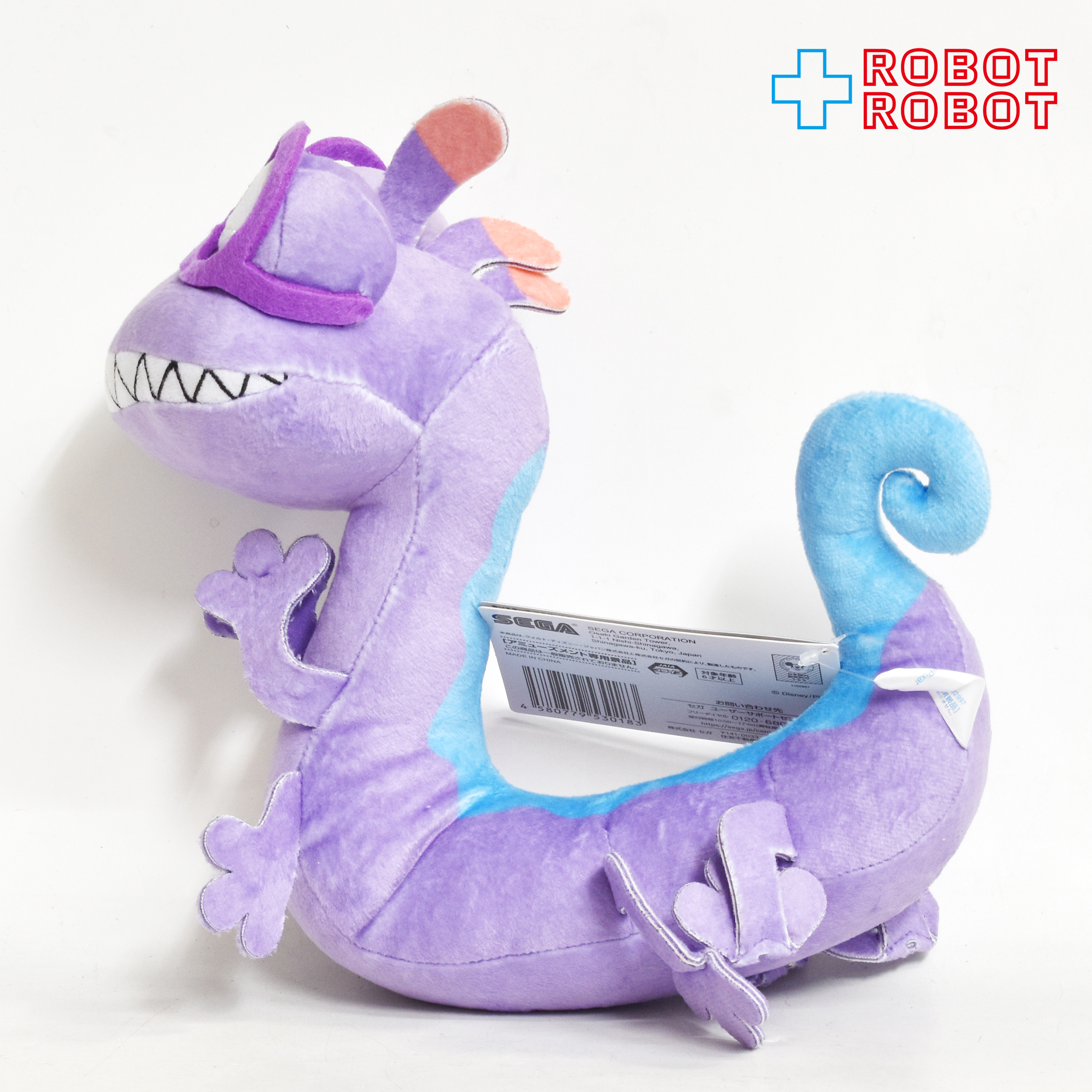 セガ モンスターズ・ユニバーシティ ランドール Mぬいぐるみ 紙タグ付き 入荷写真