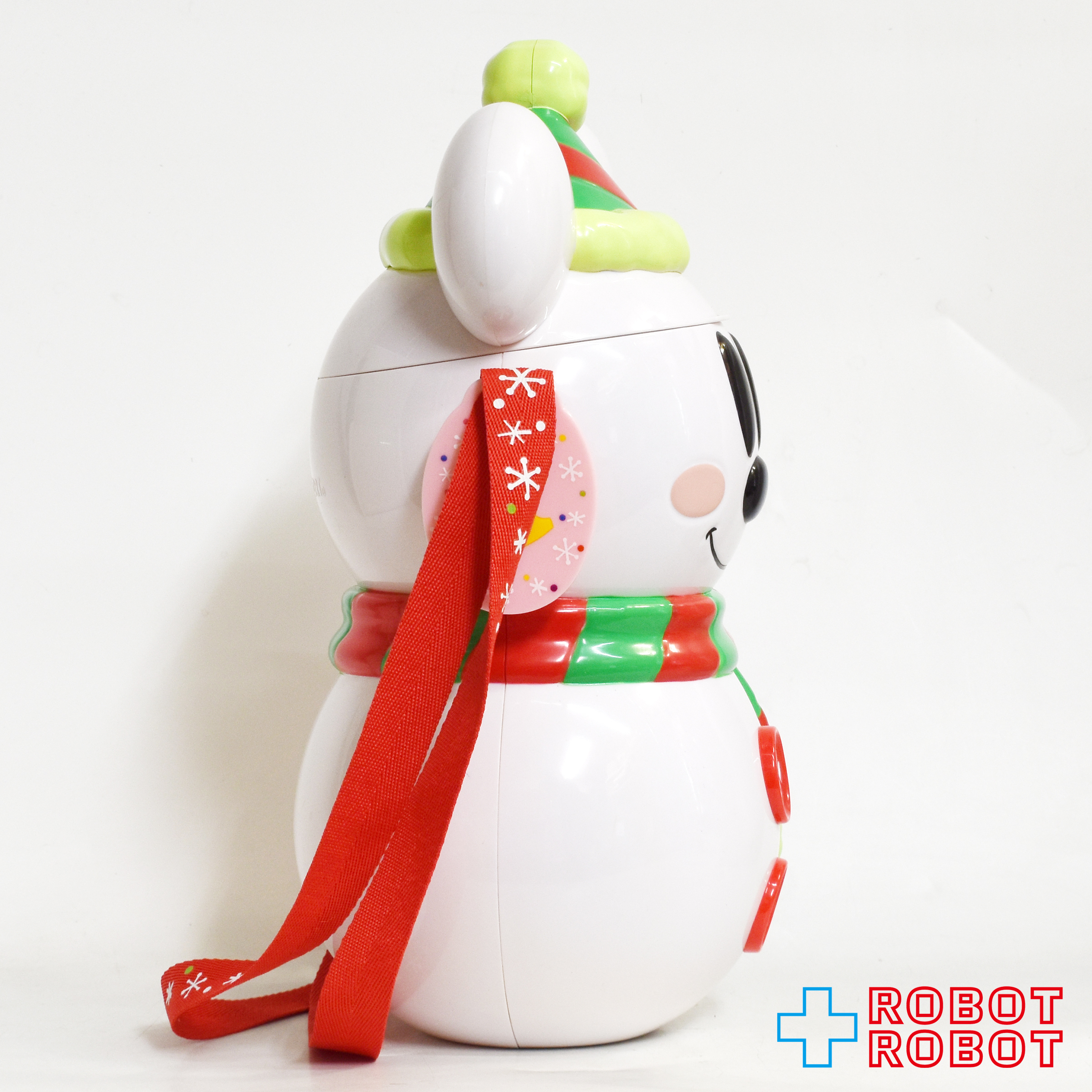TDR 東京ディズニーリゾート クリスマス・ファンタジー 2012 スノースノー ポップコーンバケット ストラップ付き 入荷写真