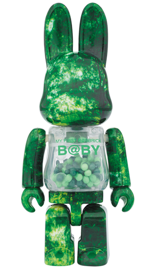 メディコム BE@RBRICK ベアブリック 100% & 400% マイ ファースト ベアブリック ベイビー フォレストグリーン Ver 未開封 ４号店商品 入荷写真