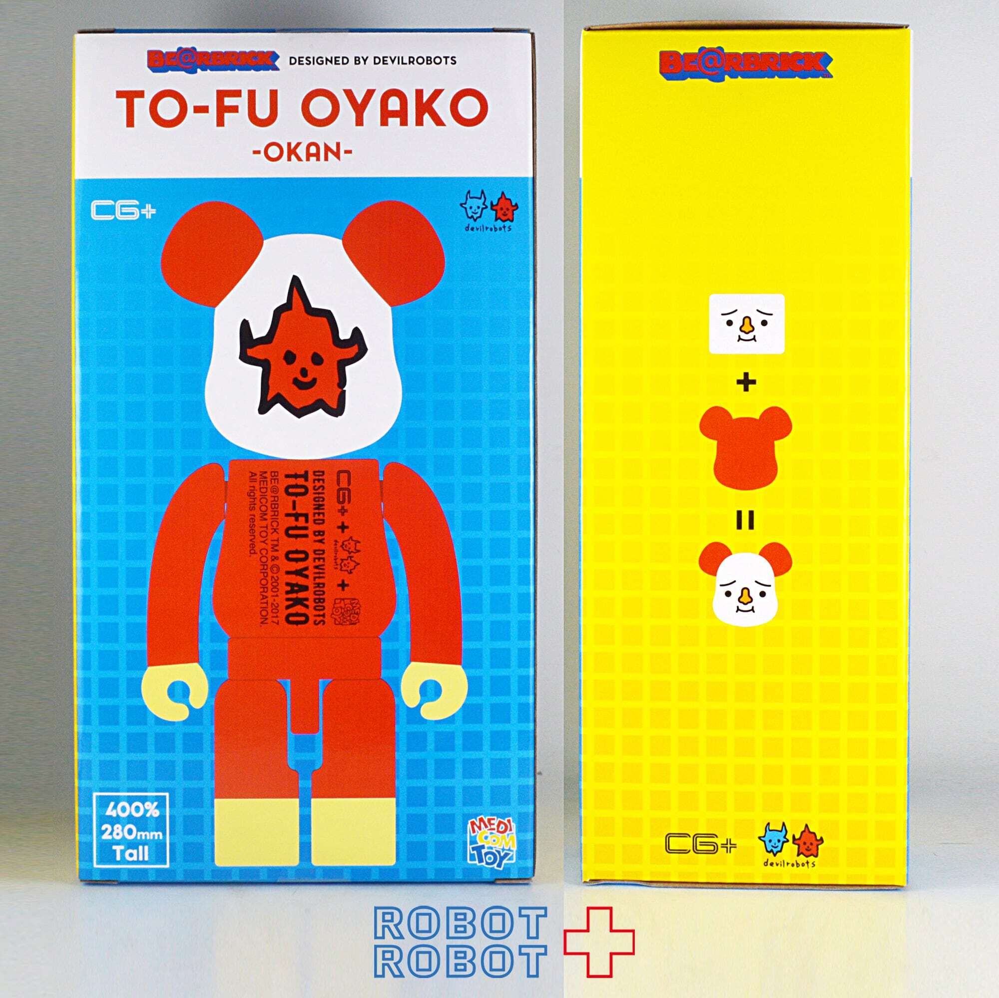 ベアブリック トーフ親子 TOFU OYAKO 400% OKAN & MUSUKO セット 未開封新品 BE@RBRICK ４号店商品 入荷写真