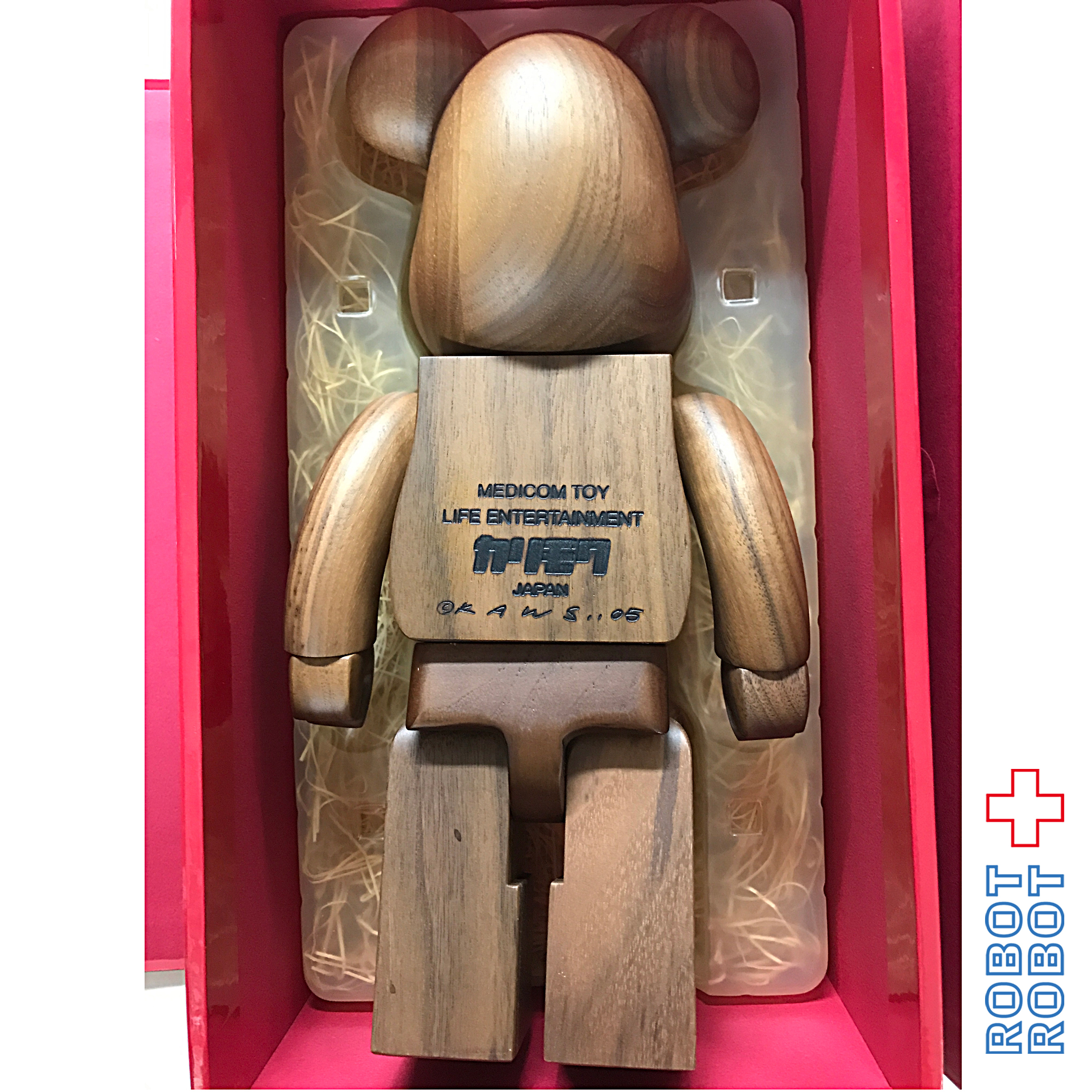 カリモク ベアブリック KAWS カウズ 400% BWWT 1st 入荷写真