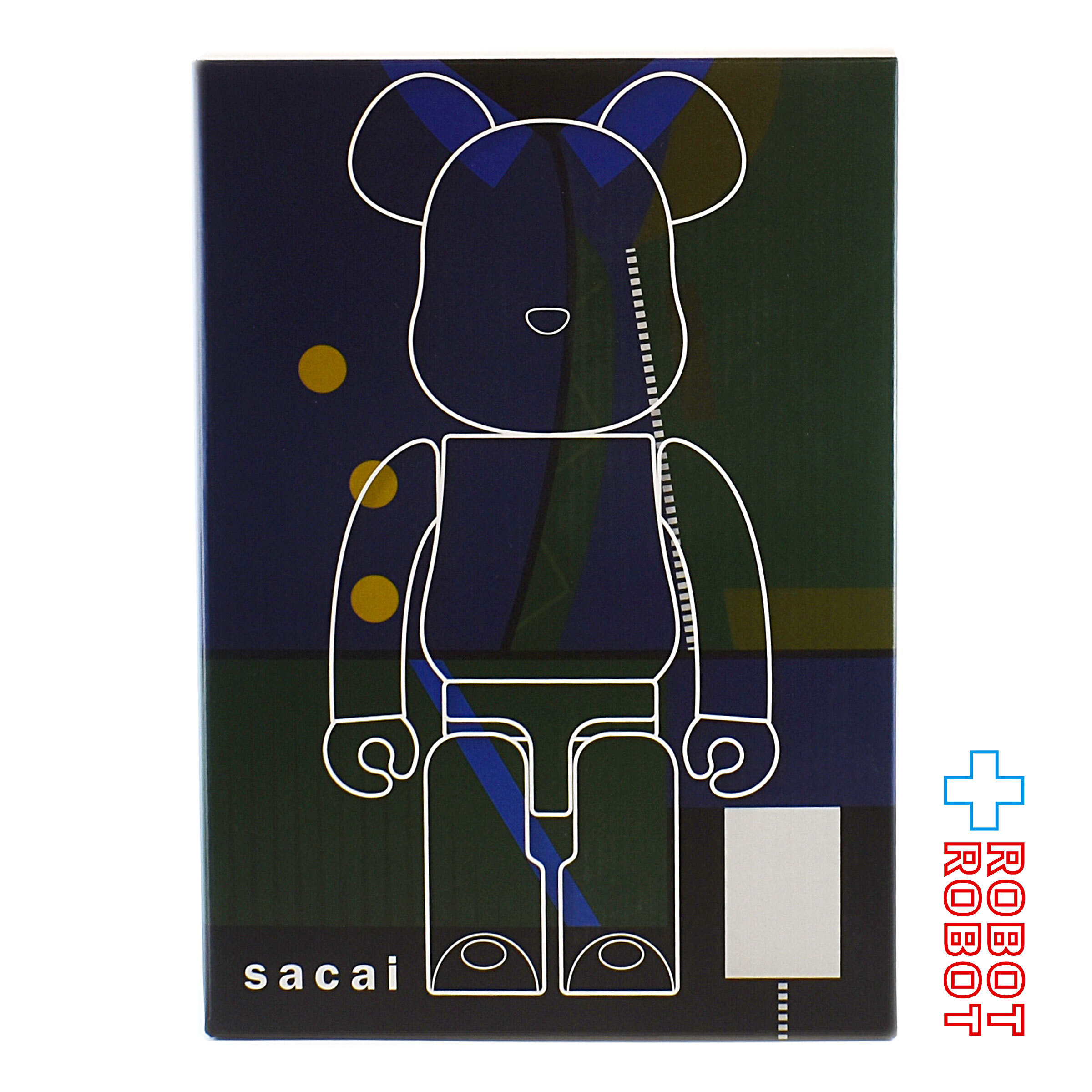メディコム BE@RBRICK 100％ & 400% ベアブリック sacai サカイ 2018AW 開封品 入荷写真