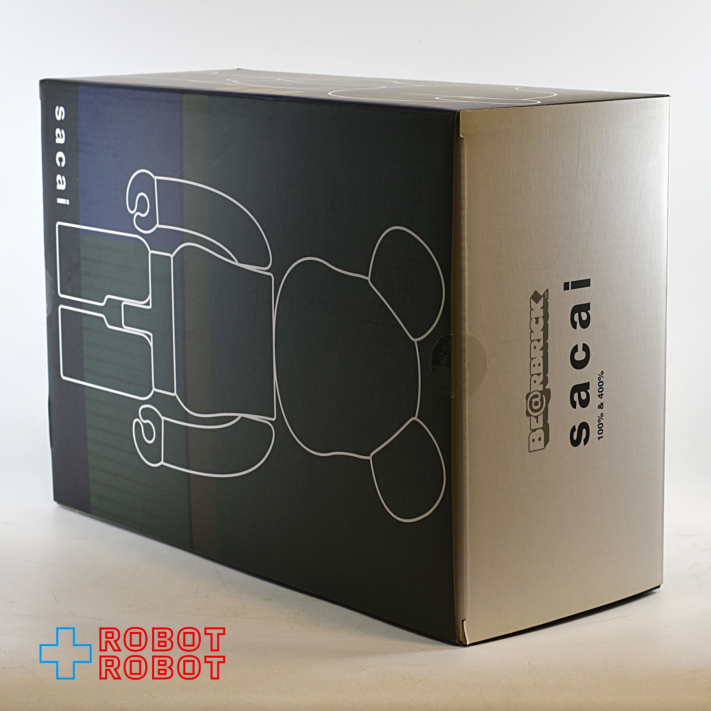 メディコム BE@RBRICK 100％ & 400% ベアブリック sacai サカイ 2018AW 開封品 入荷写真