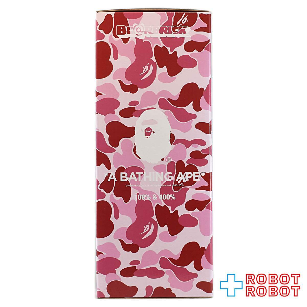 メディコム ベアブリック BAPE(R) × M / mika ninagawa SHARK PINK 100％ & 400％ 入荷写真