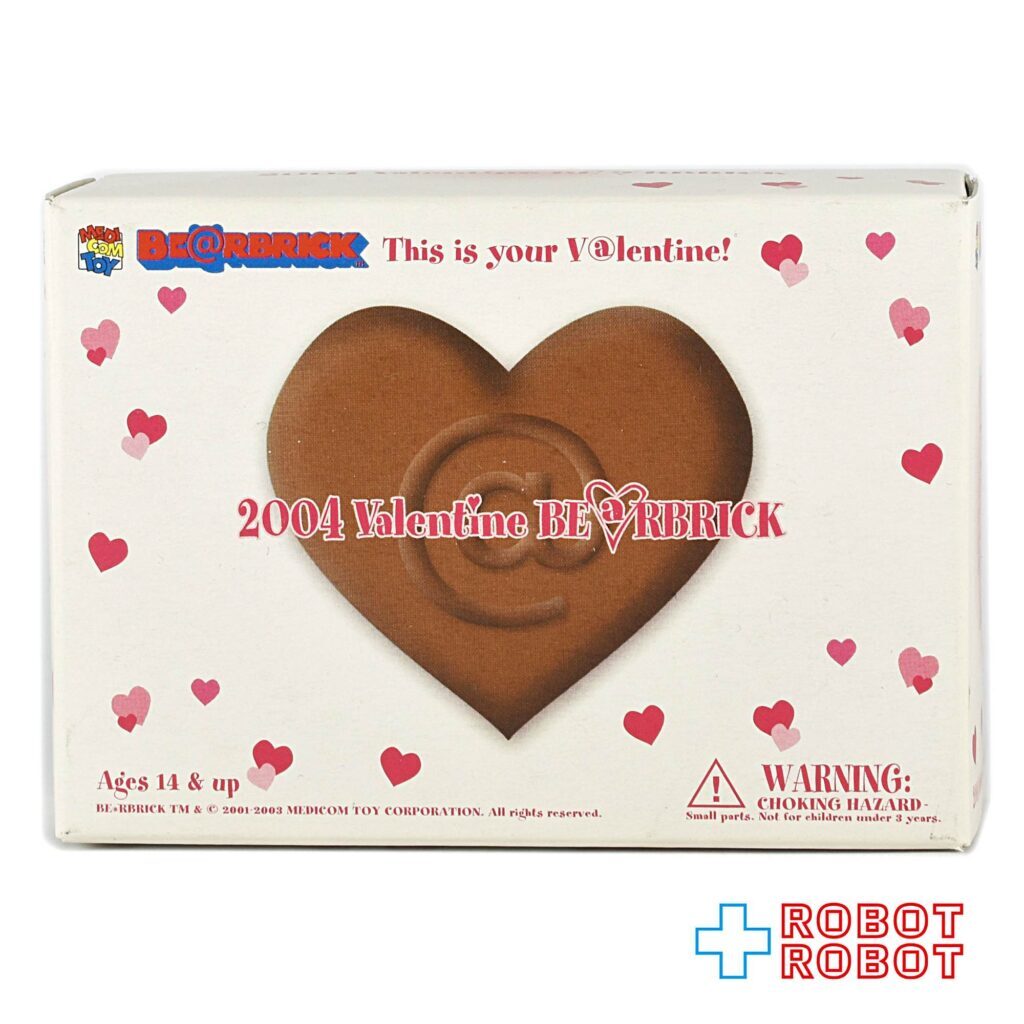 メディコム BE@RBRICK 100％ ベアブリック 2004 バレンタイン 2体セット 入荷写真