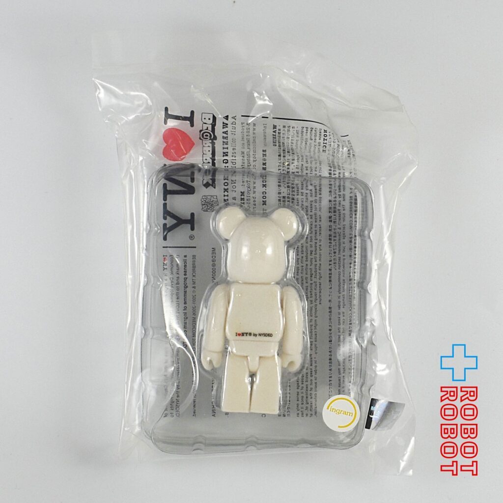メディコム BE@RBRICK 100％ ベアブリック アイ・ラブ・ニューヨーク I LOVE NY 入荷写真
