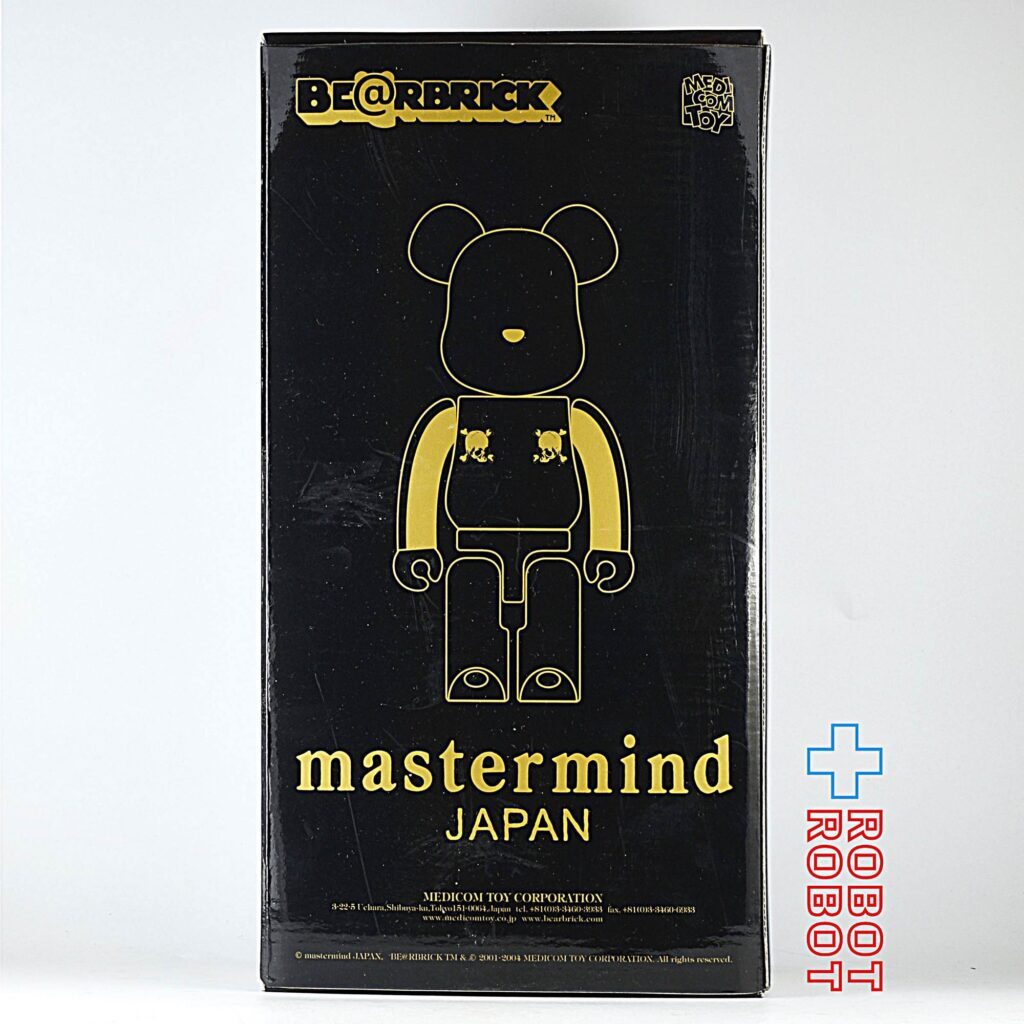 メディコム BE@RBRICK 400％ ベアブリック mastermind JAPAN ハロウィンモデル 入荷写真