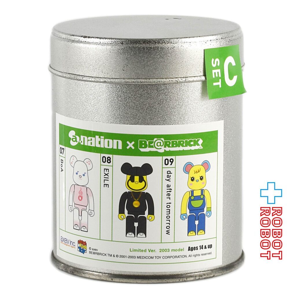 メディコム BE@RBRICK 100％ ベアブリック anation Cセット 入荷写真
