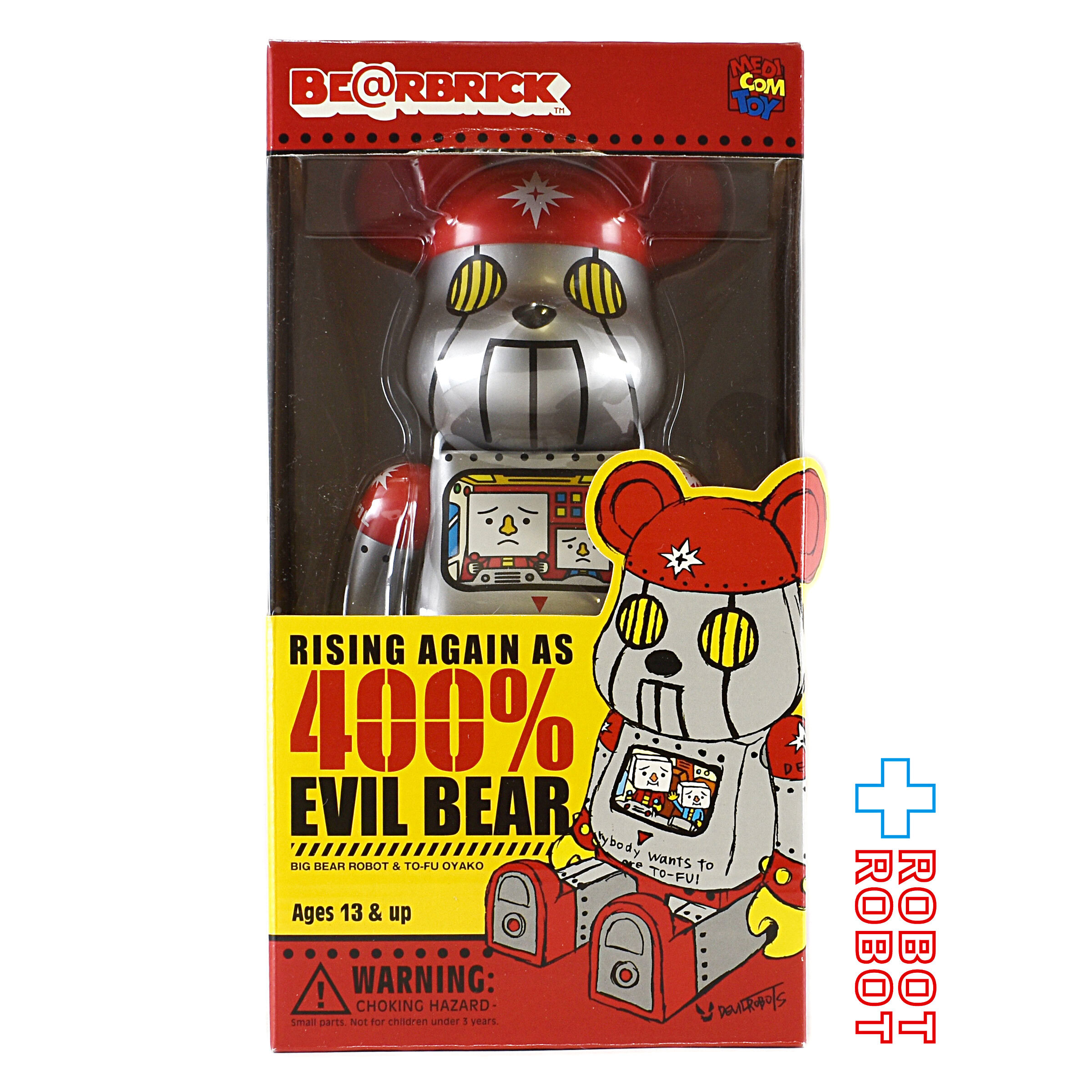 ベアブリック 400% デビルロボッツ EVIL BEAR 未開封新品 入荷写真