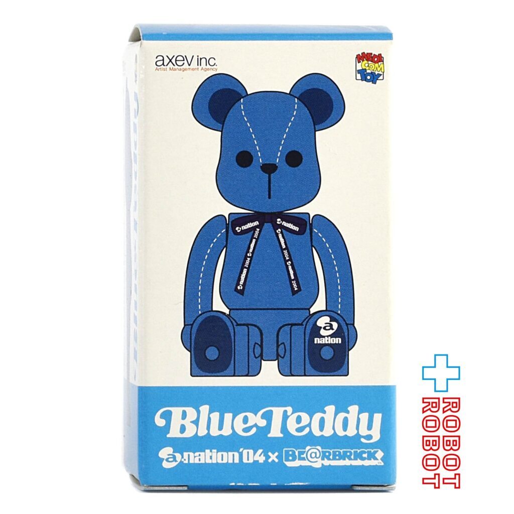 メディコム BE@RBRICK 100％ ベアブリック anation Blue Teddy ブルーテディ 入荷写真
