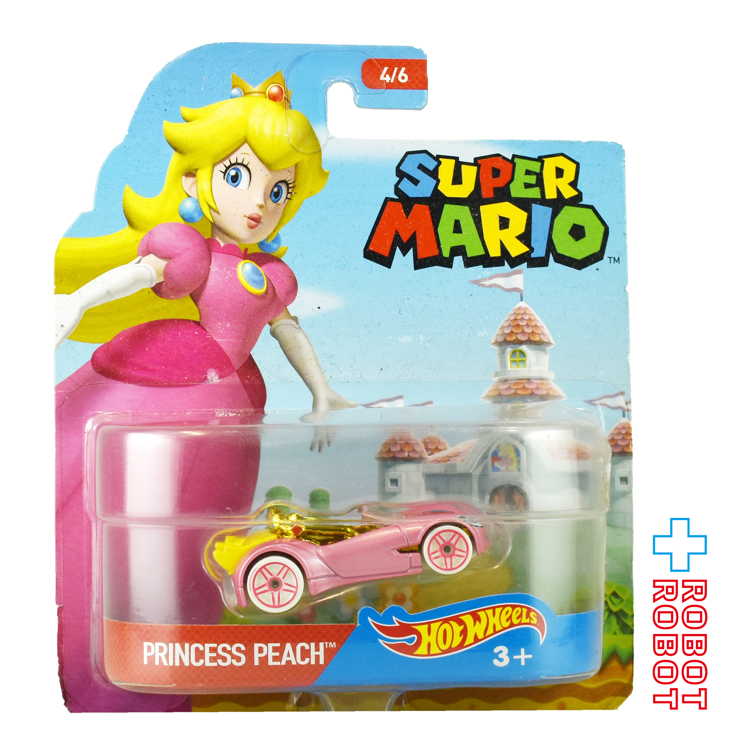 ホットウィール 2016 スーパーマリオ キャラクターカーズ ピーチ姫 ダイキャスト ミニカー 未開封 入荷写真