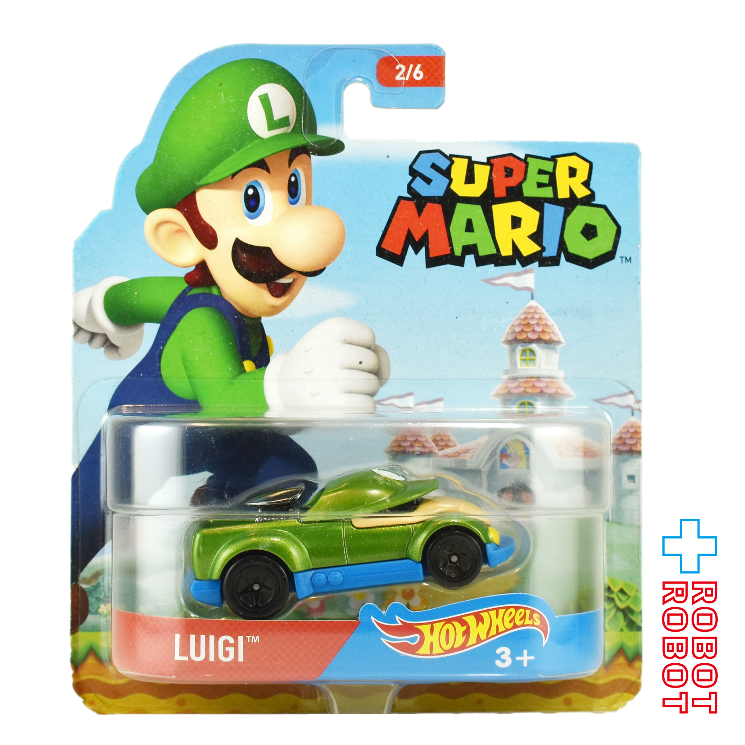 ホットウィール 2016 スーパーマリオ キャラクターカーズ ルイージ ダイキャスト ミニカー 未開封 入荷写真