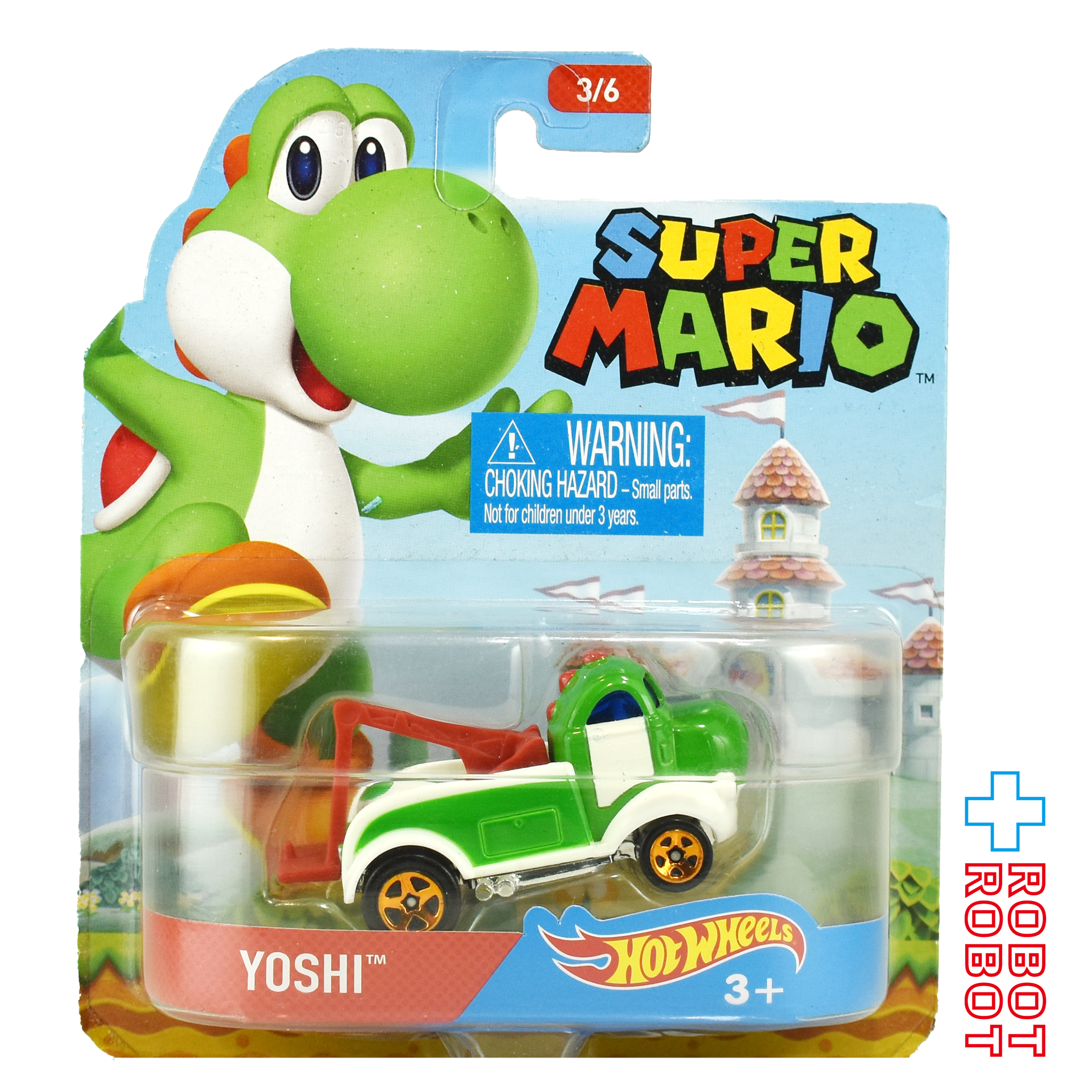 ホットウィール 2016 スーパーマリオ キャラクターカーズ ヨッシー ダイキャスト ミニカー 未開封 入荷写真
