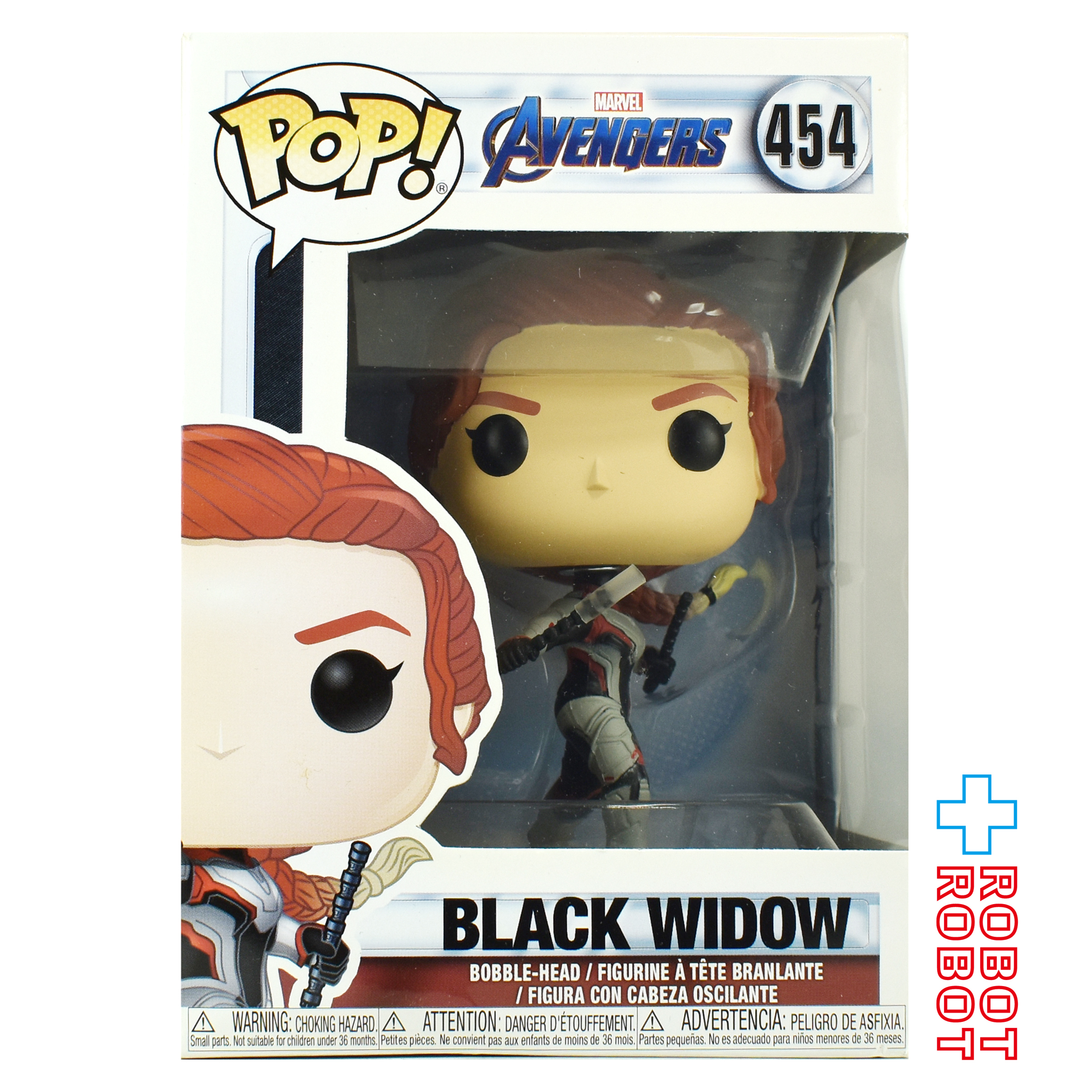ファンコ POP! 454 マーベル アベンジャーズ エンドゲーム ブラック・ウィドウ ビニールフィギュア 箱入 入荷写真