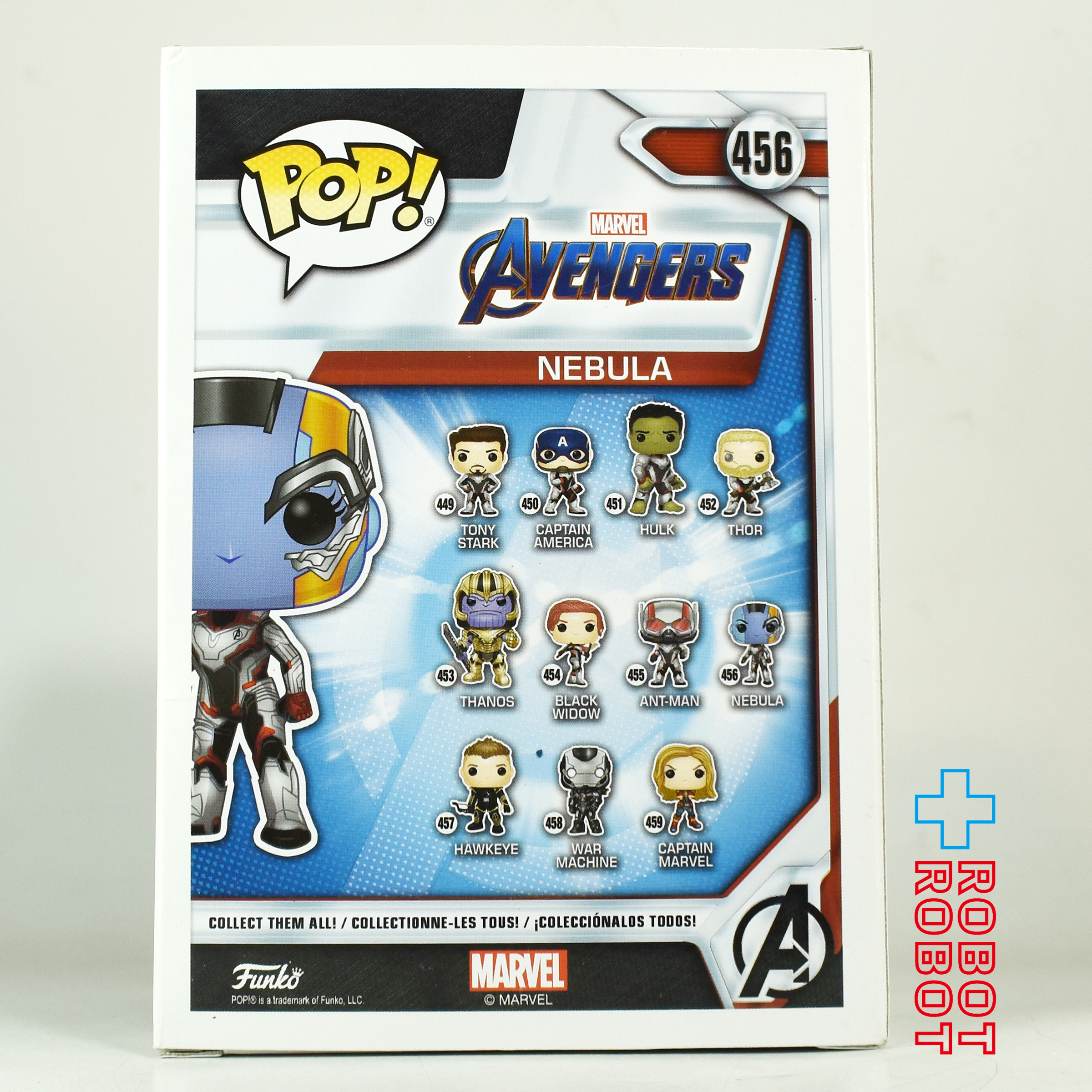 ファンコ POP! 456 マーベル アベンジャーズ エンドゲーム ネビュラ ビニールフィギュア 箱入 入荷写真