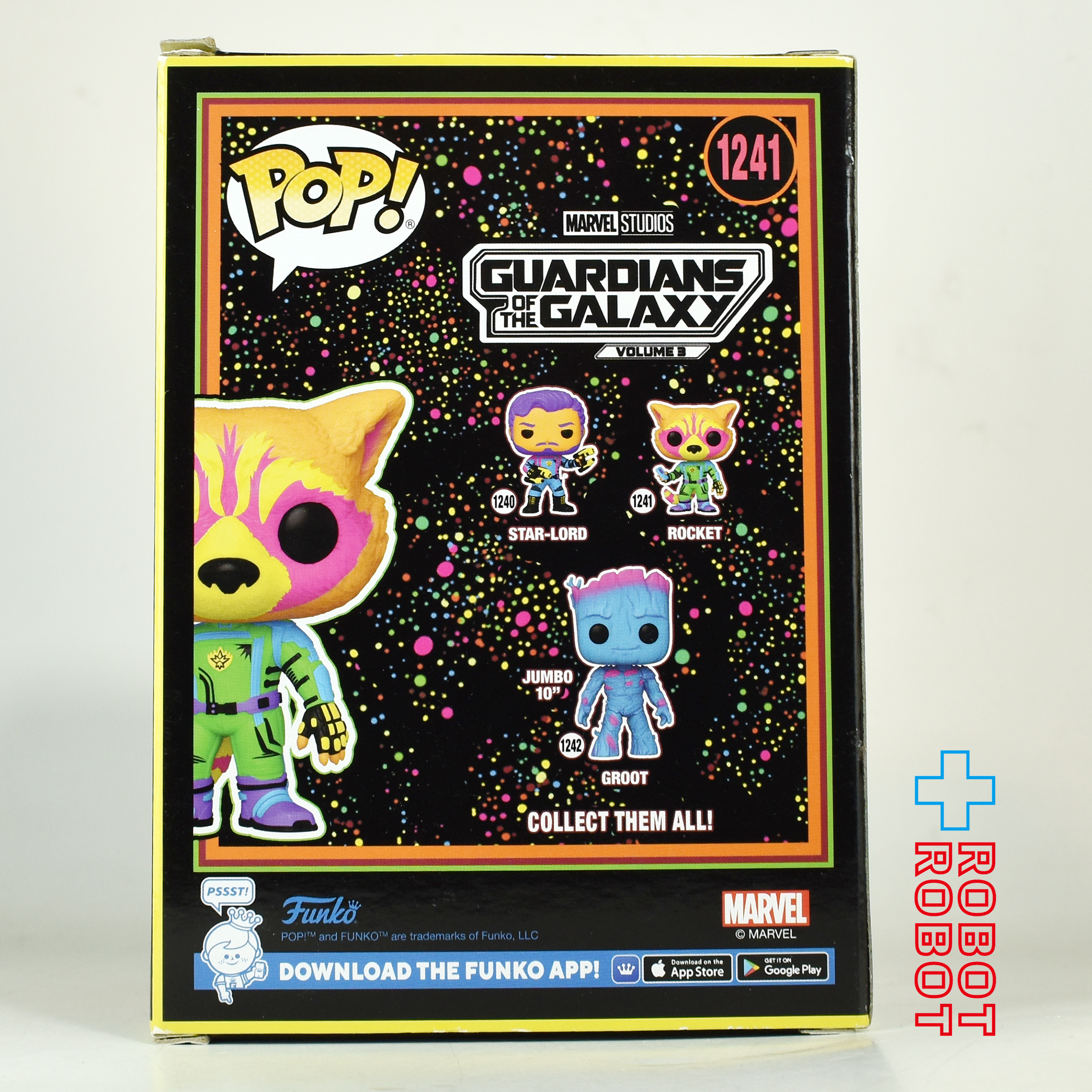 ファンコ POP! 1241 マーベル ガーディアンズ・オブ・ギャラクシー VOLUME 3 ロケット スペシャルエディション ビニールフィギュア 国内版 箱入 入荷写真