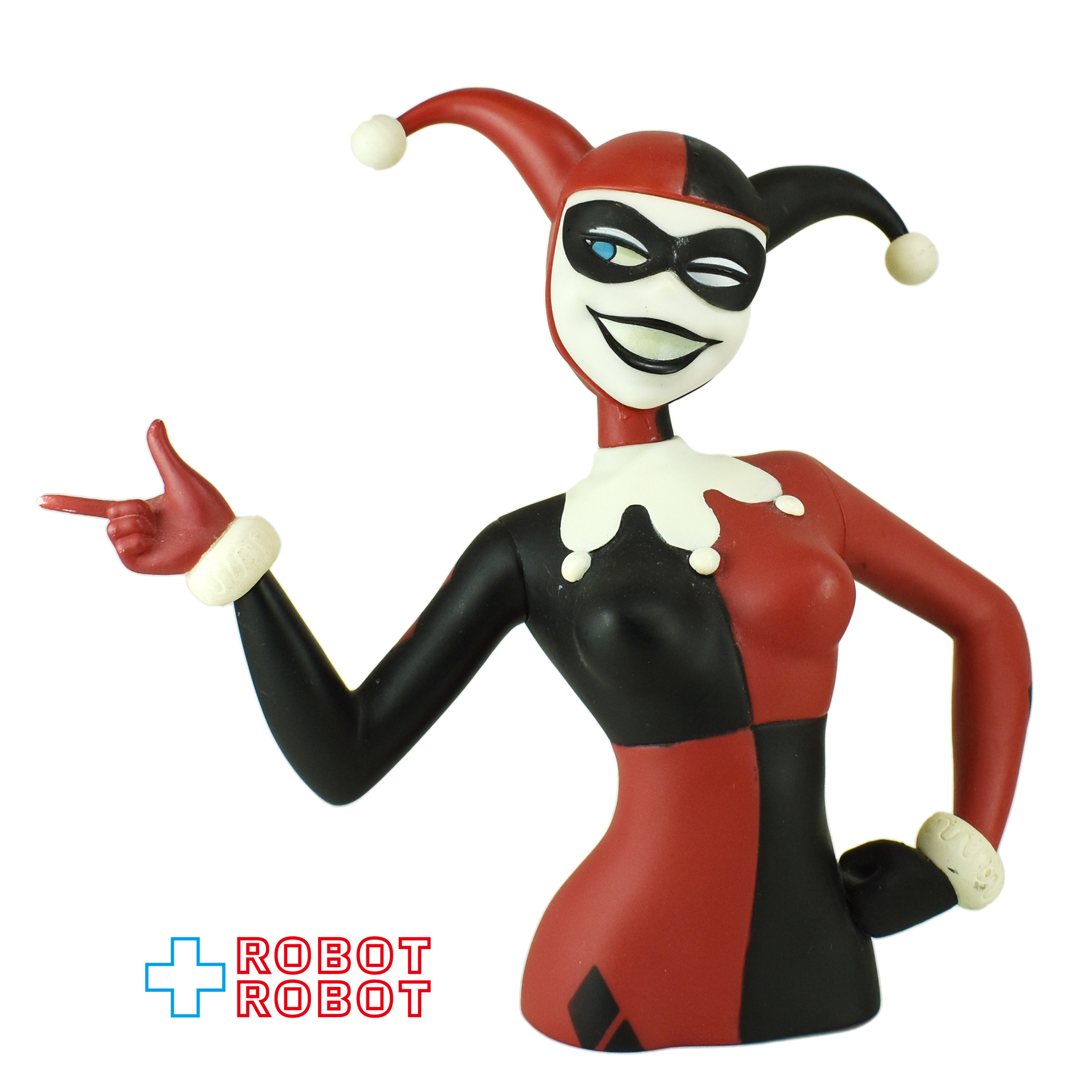ダイアモンドセレクト バットマン アニメイテッド ハーレイ・クイン バストバンク 貯金箱 19センチ 入荷写真