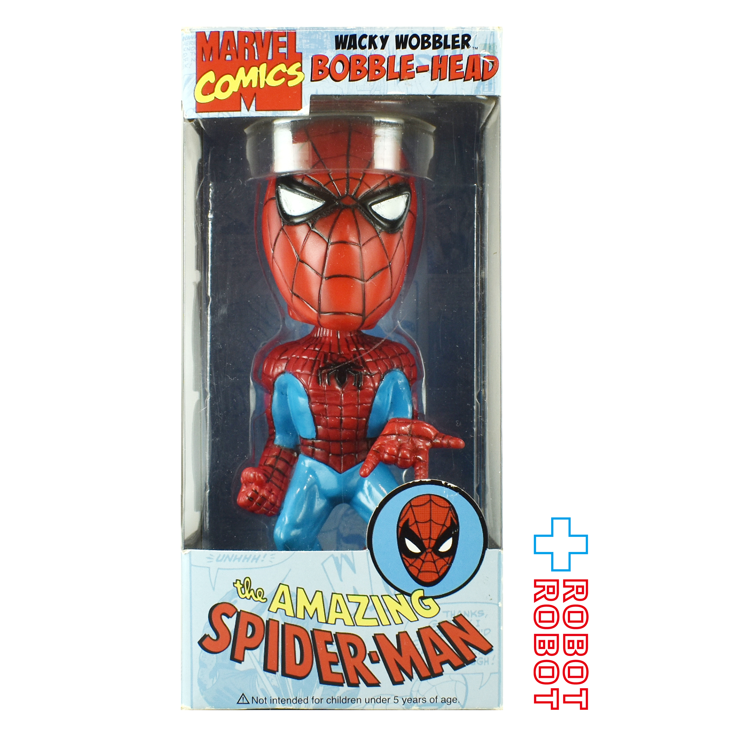 ファンコ マーベル アメイジング・スパイダーマン ワッキーワブラー ボブルヘッド フィギュア 開封箱入 入荷写真