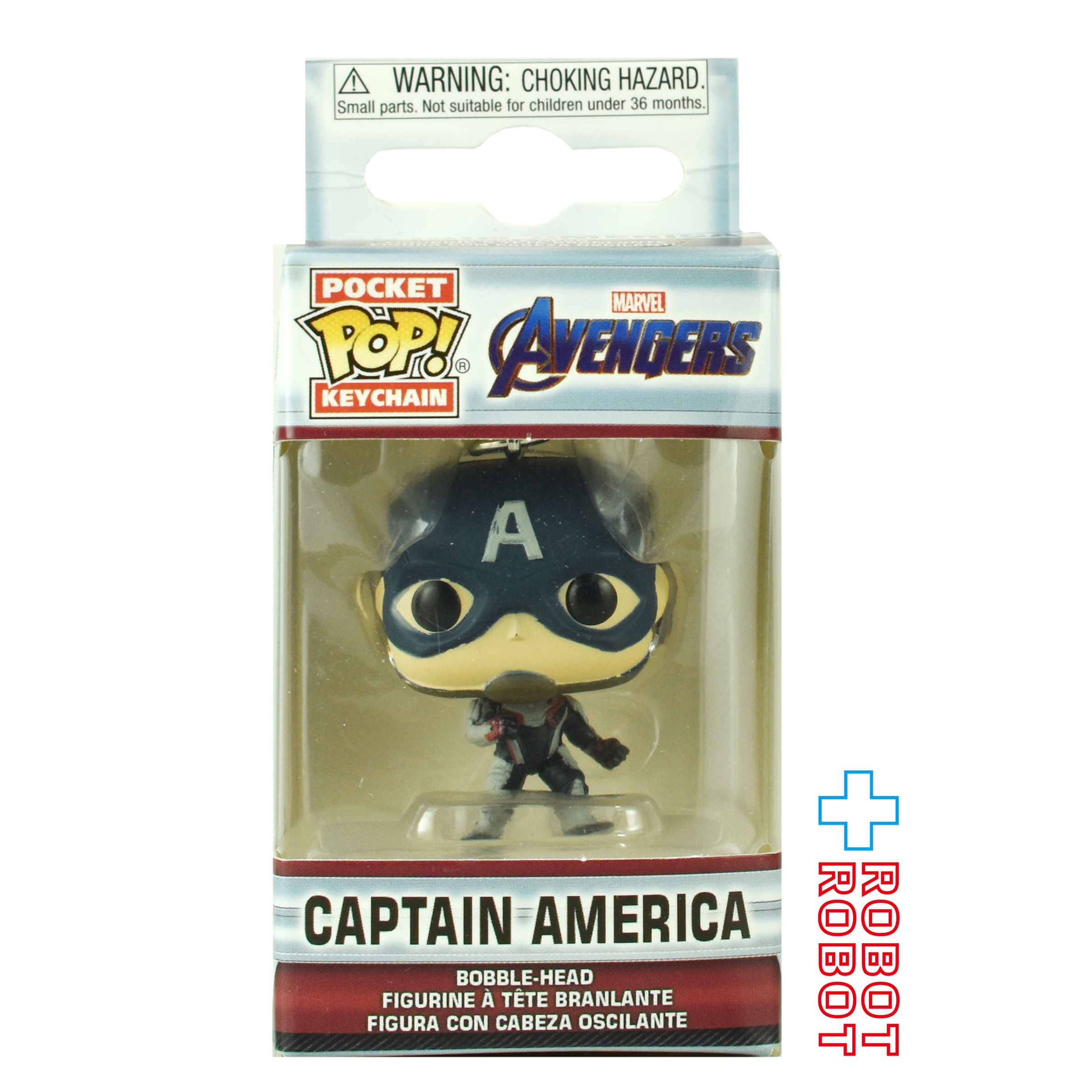 ファンコ マーベル アベンジャーズ エンドゲーム キャプテン・アメリカ ポケット POP! キーチェーン US版 箱入 入荷写真