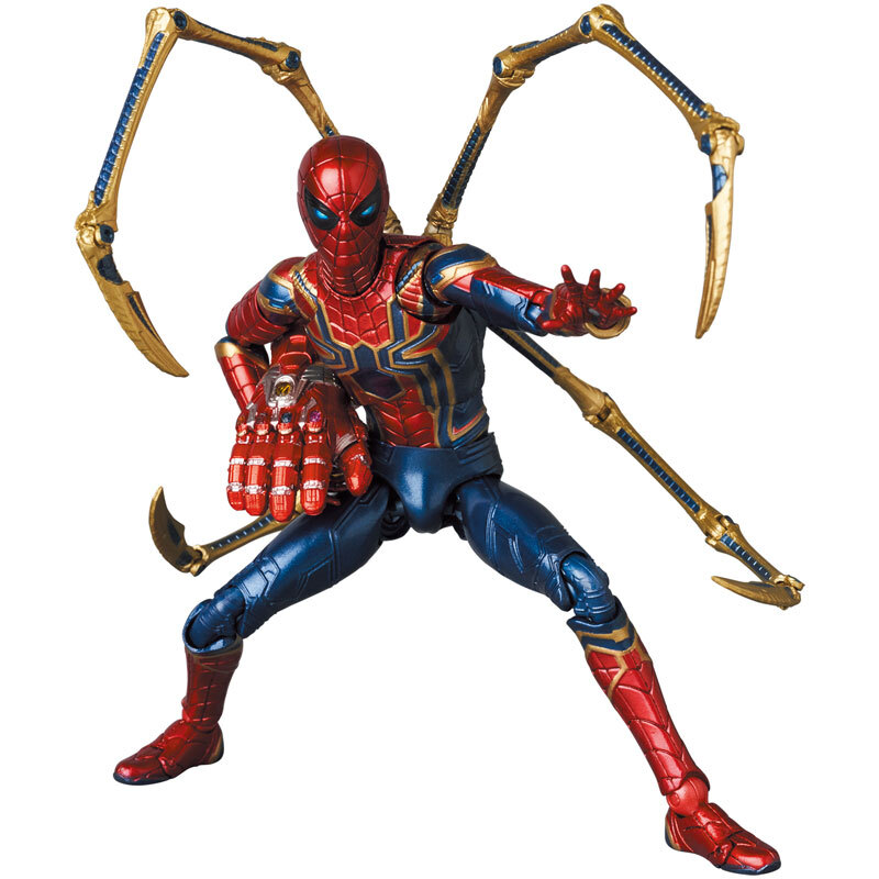 メディコム・トイ MAFEX マフェックス No.307 アベンジャーズ エンドゲーム アイアン・スパイダー リニューアル Ver. アクションフィギュア 未開封 入荷写真
