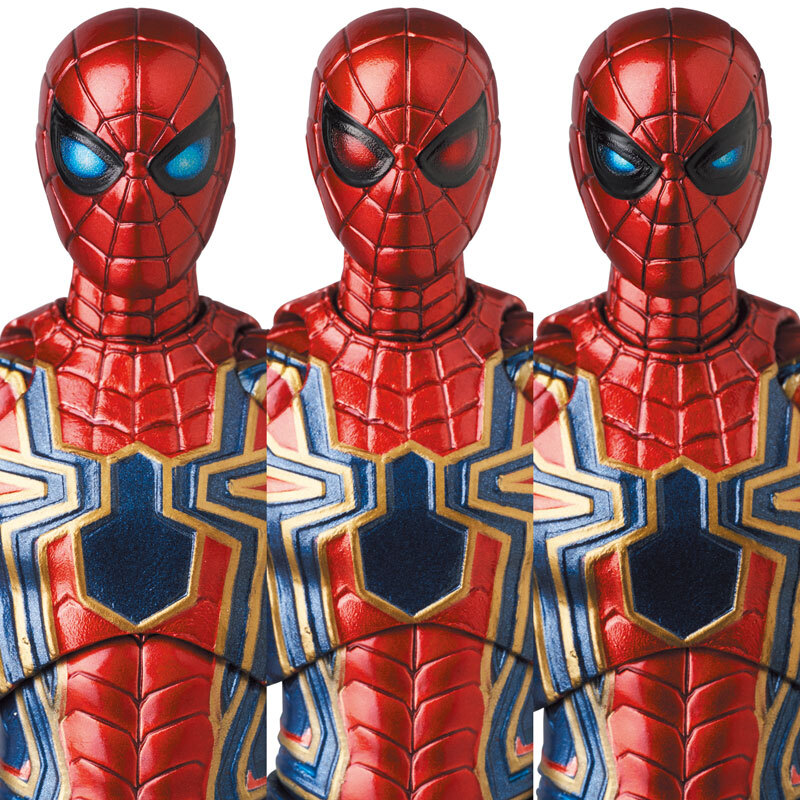 メディコム・トイ MAFEX マフェックス No.307 アベンジャーズ エンドゲーム アイアン・スパイダー リニューアル Ver. アクションフィギュア 未開封 入荷写真