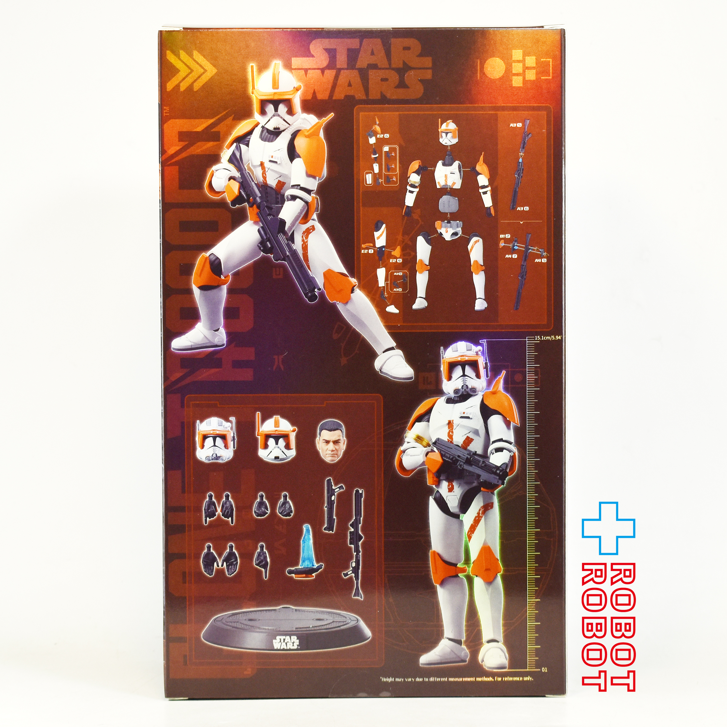 ブロッキーズ スター・ウォーズ チャンピオン・クラス コマンダー・コーディ モデルキット 未開封 入荷写真