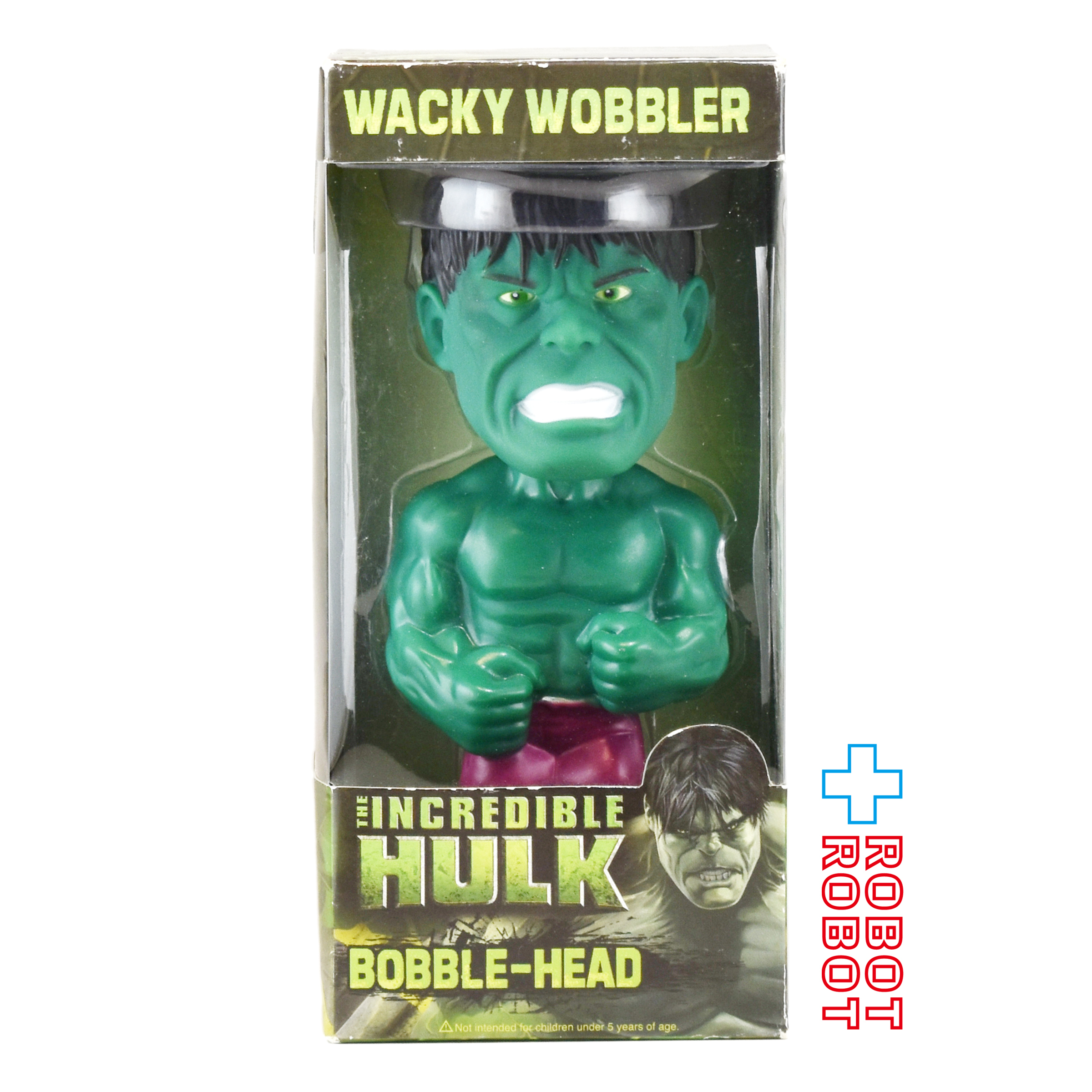 ファンコ マーベル インクレディブル・ハルク / ハルク ワッキーワブラー ボブルヘッド フィギュア 開封箱入 入荷写真