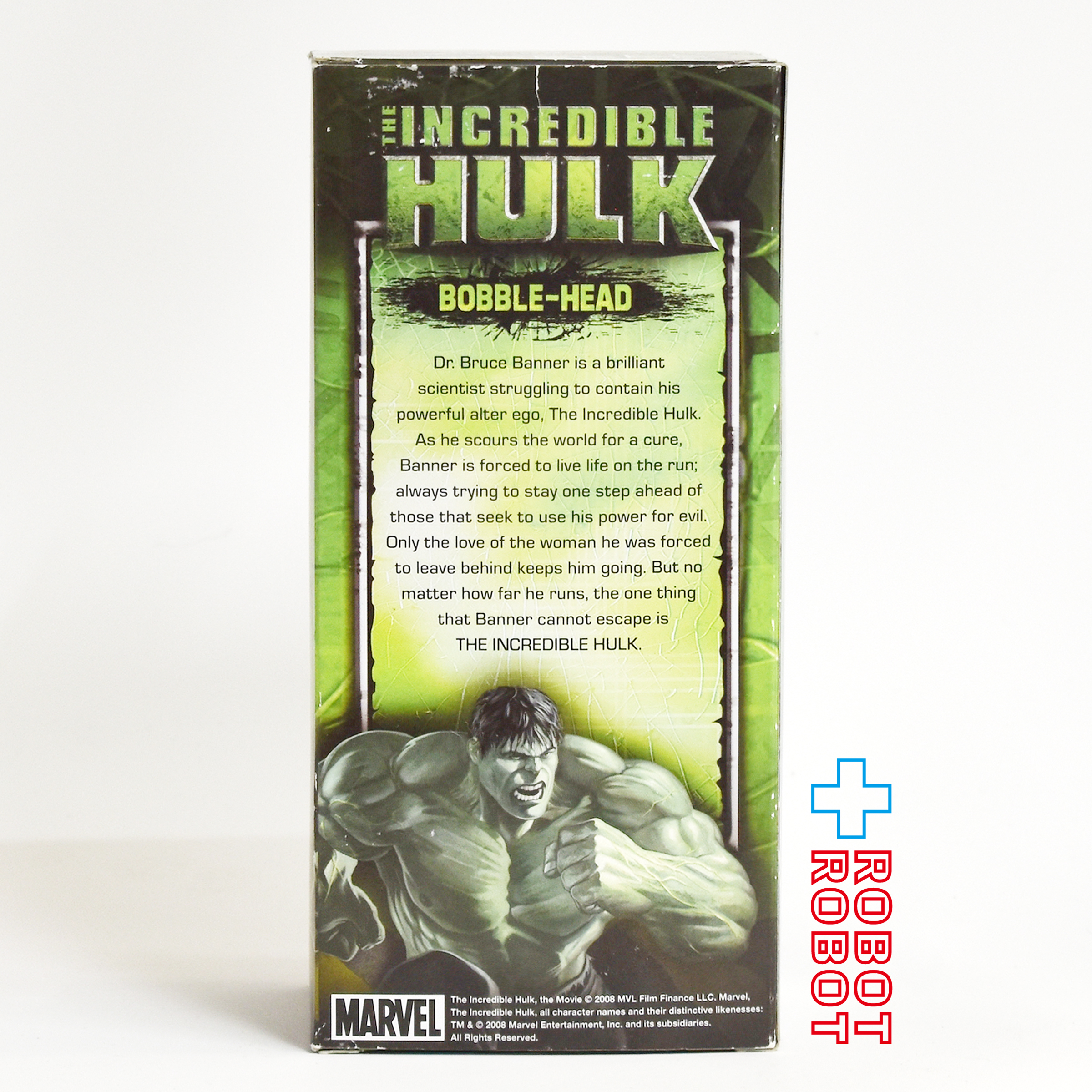 ファンコ マーベル インクレディブル・ハルク / ハルク ワッキーワブラー ボブルヘッド フィギュア 開封箱入 入荷写真