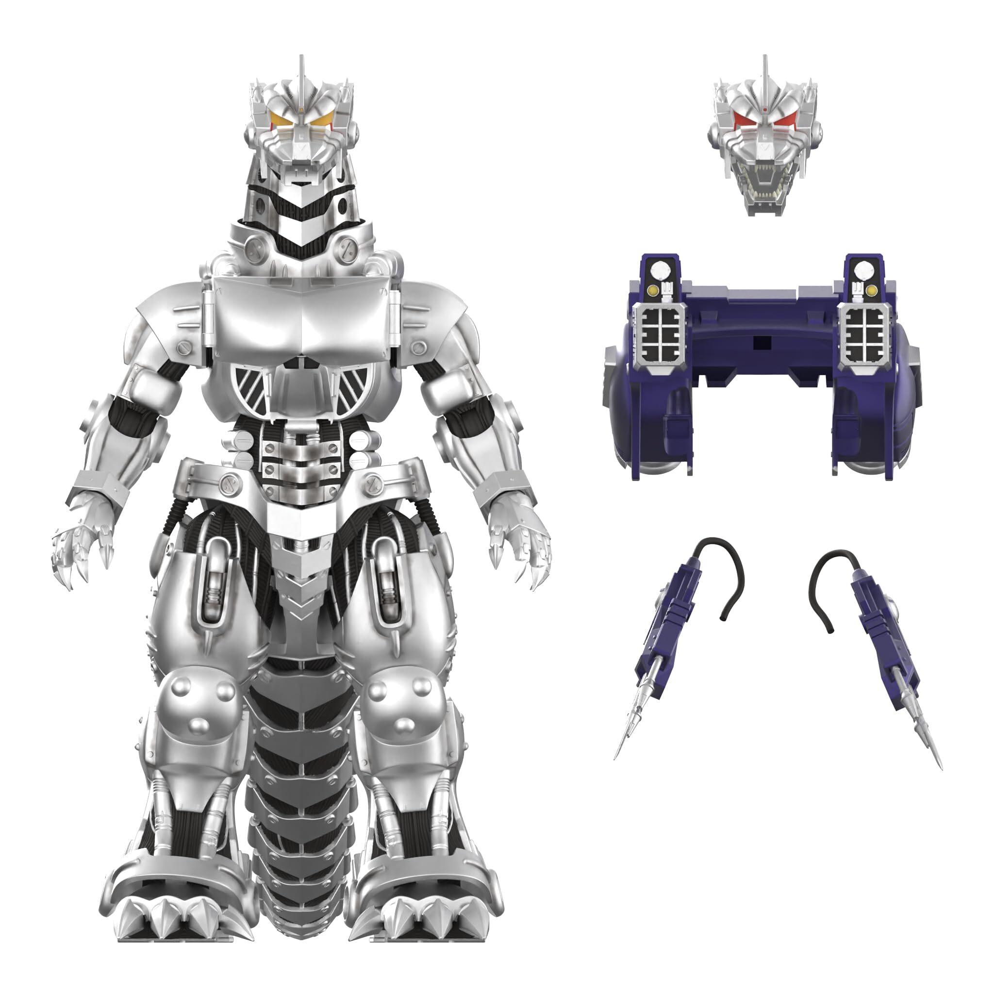 スーパー7 東宝アルティメイト! ゴジラ × メカゴジラ 3式機龍 メカゴジラ 8インチ アクションフィギュア 未開封 入荷写真