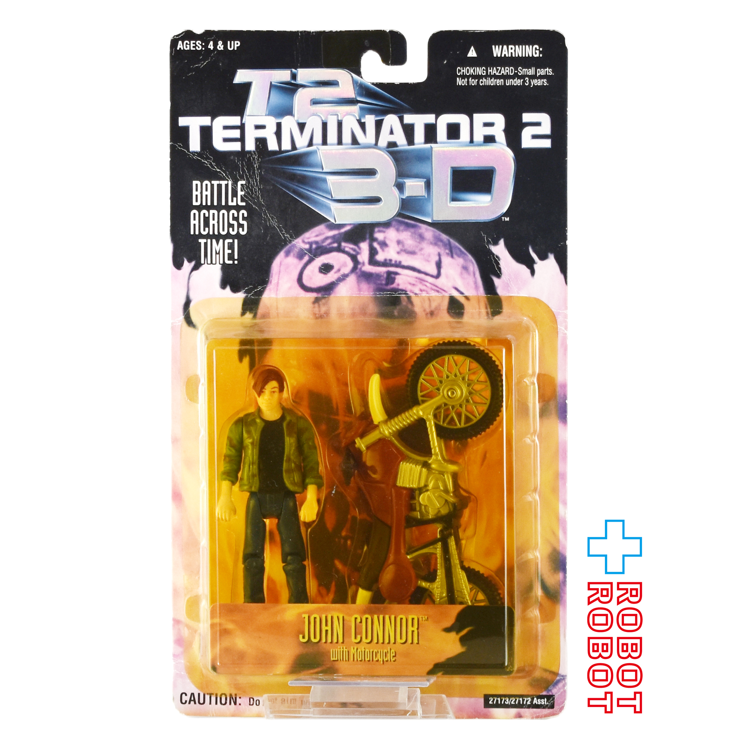 ケナー ターミネーター2：3-D ジョン・コナー with モトサイクル アクションフィギュア 未開封 ※難あり 入荷写真
