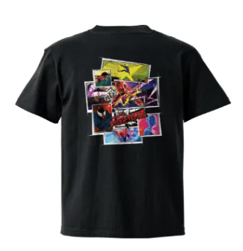 マーベル ハッピーくじ スパイダーマン アクロス・ザ・スパイダーバース C賞 Tシャツ (黒) 入荷写真