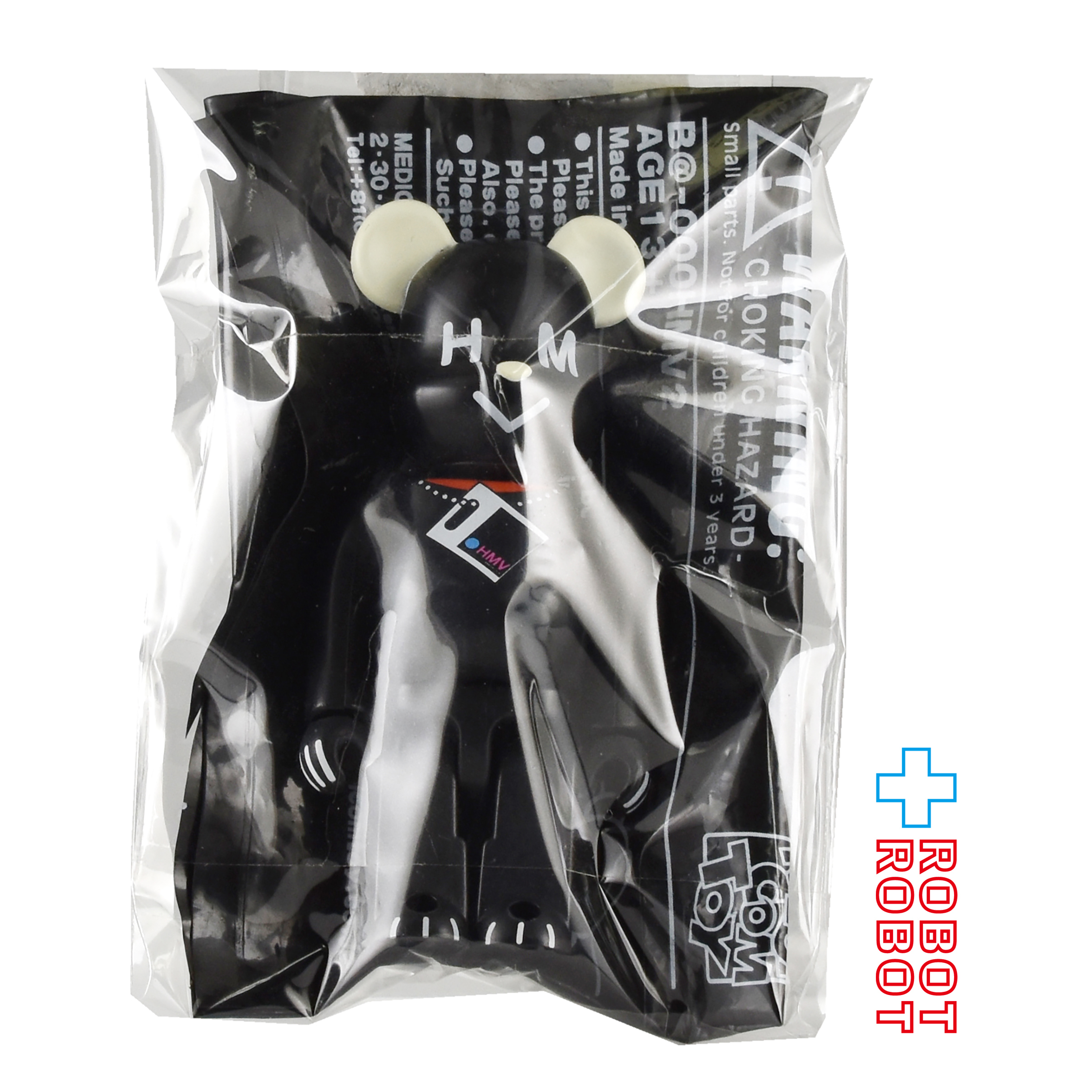 メディコム ベアブリック BE@RBRICK 100% HMV シークレット HMV DOG 黒 開封美品 ４号店商品 入荷写真