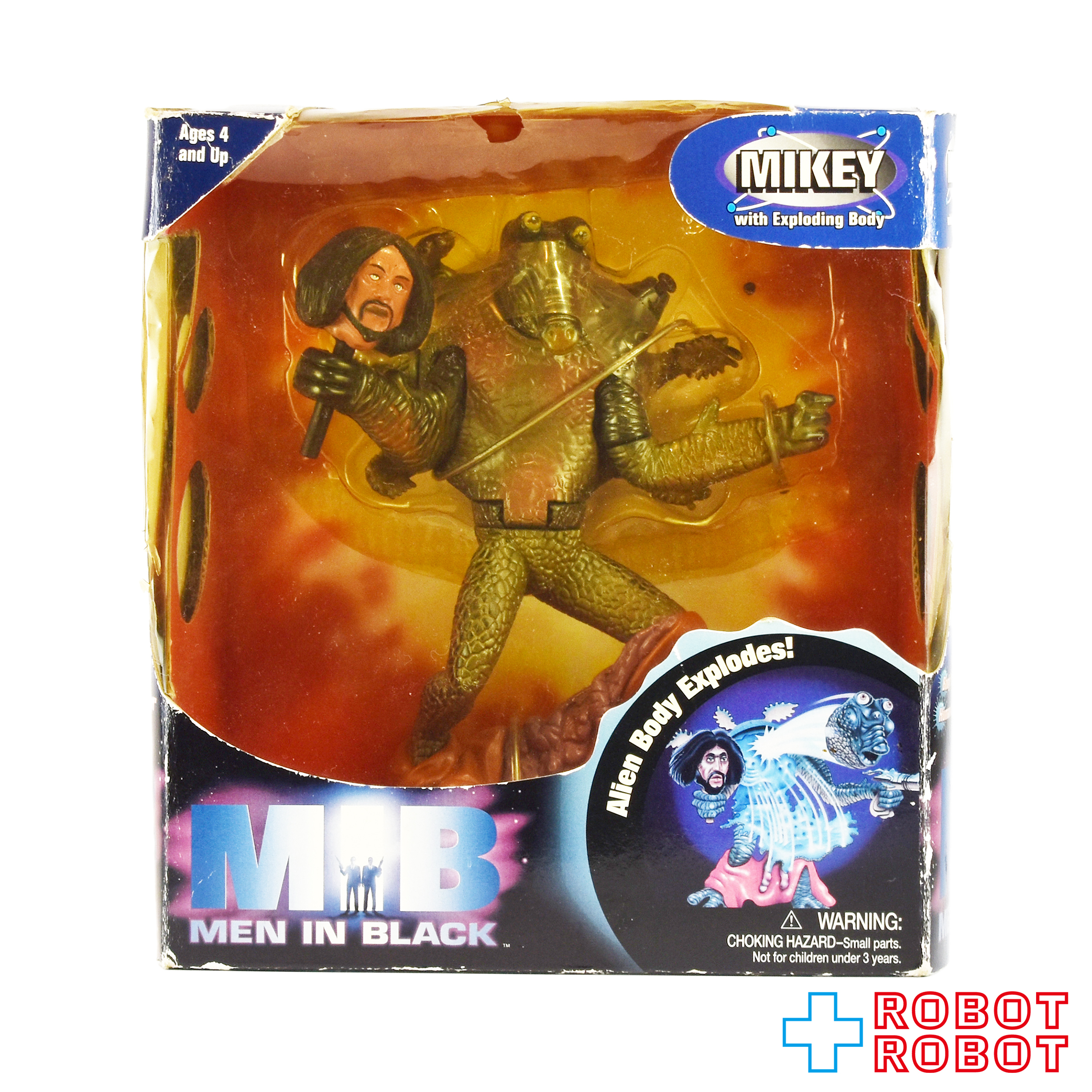ツクダオリジナル MIB メン・イン・ブラック DXエイリアンフィギュア マイキー 未開封 ※パッケージダメージ有り 入荷写真