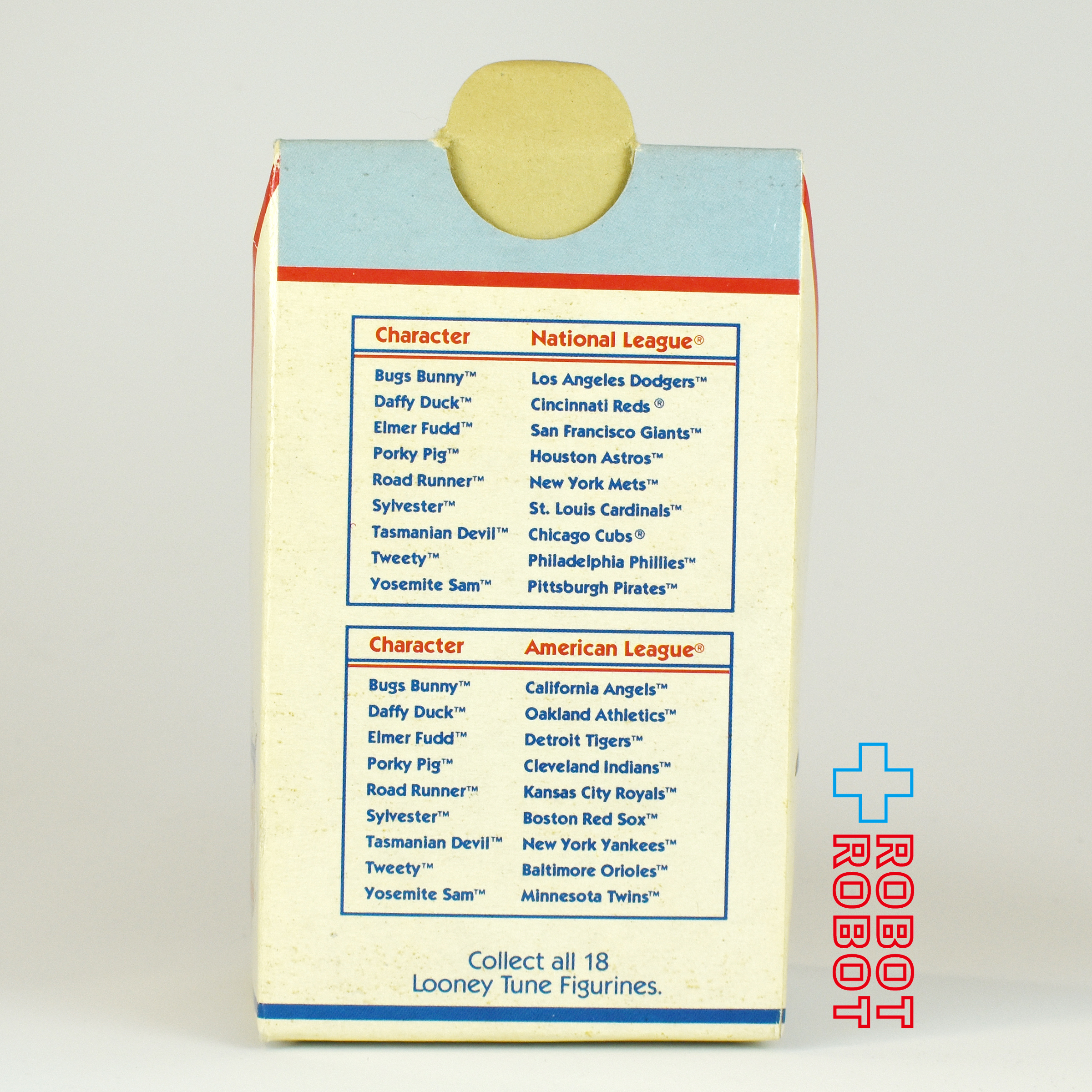 アプローズ社 ルーニー・テューンズ MLB ナショナルリーグ タズマニアン・デビル（シカゴ・カブス） PVCフィギュア 1990 箱付き 入荷写真
