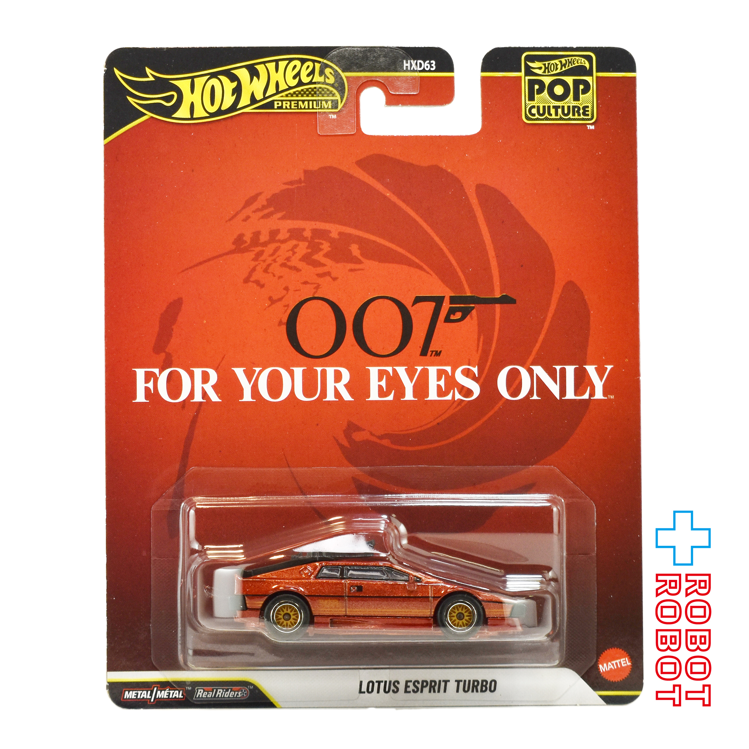 ホットウィール ポップカルチャー 2026 007 / ユア・アイズ・オンリー ロータス・エスプリ・ターボ ダイキャスト ミニカー 国内版 未開封 入荷写真