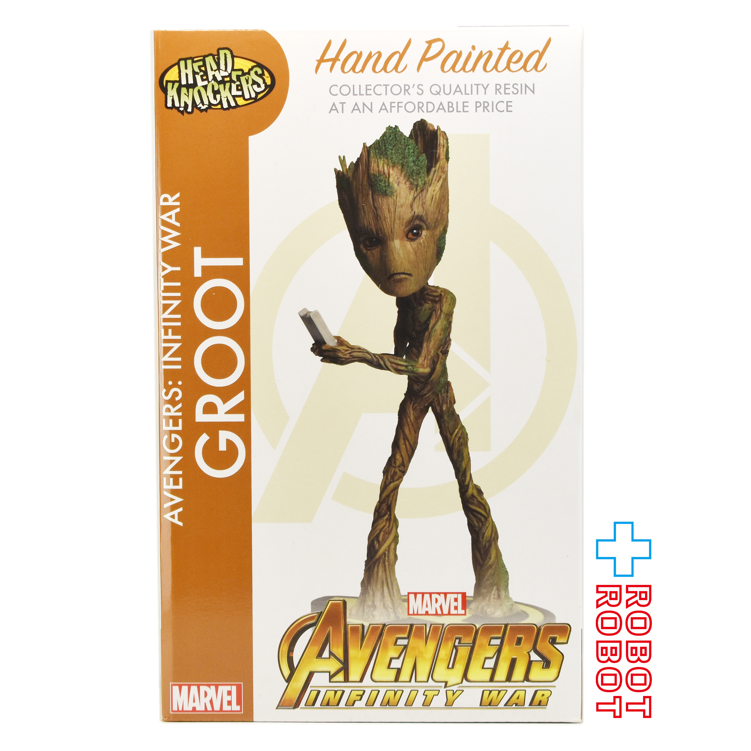 ネカ マーベル アベンジャーズ インフィニティ・ウォー グルート ヘッドノッカー フィギュア 箱入未使用 入荷写真