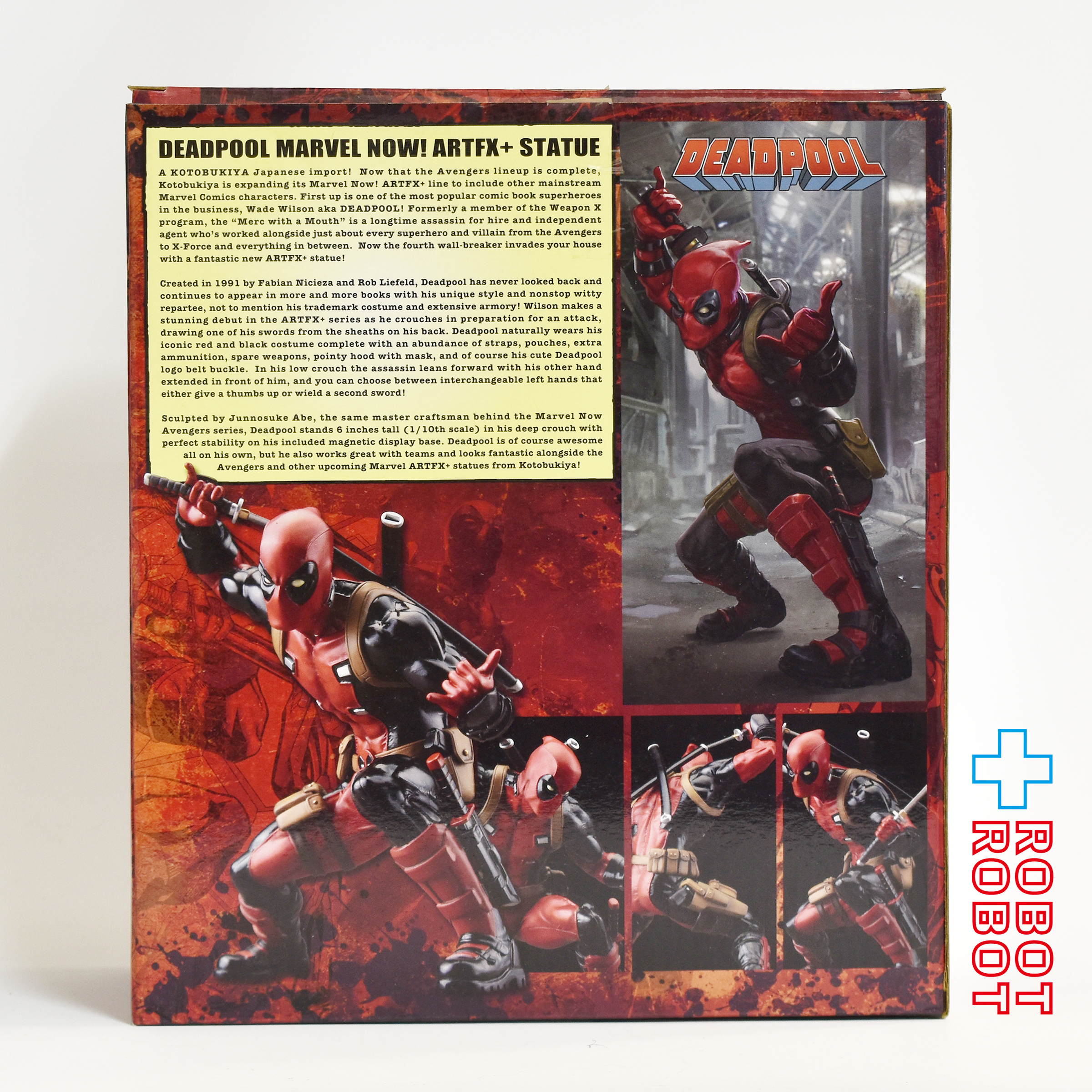コトブキヤ ARTFX+ マーベル・ナウ デッドプール 1/10 塗装済み モデルキット スタチュー フィギュア 開封箱入 入荷写真