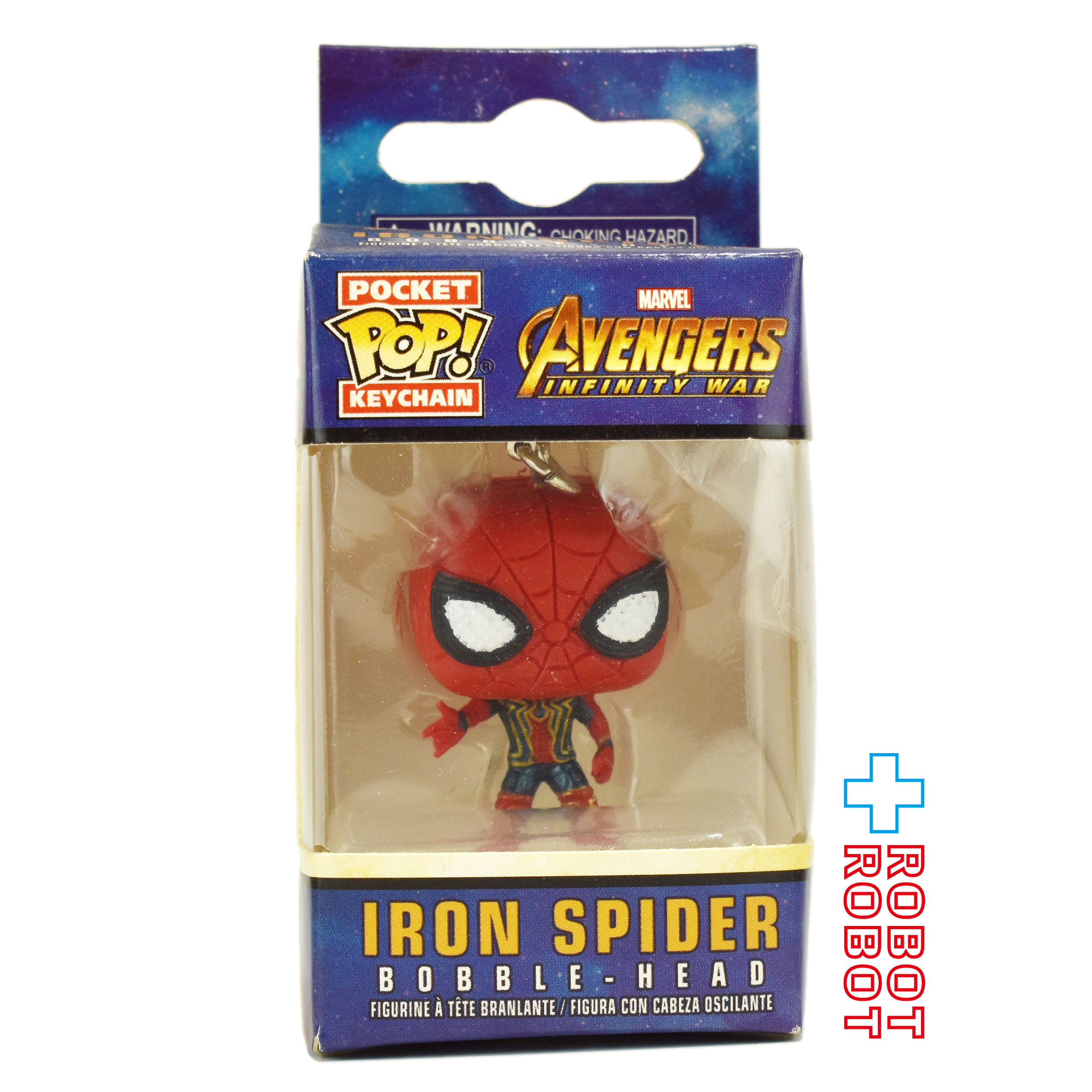 ファンコ マーベル アベンジャーズ インフィニティ・ウォー アイアン・スパイダー ポケット POP! キーチェーン 国内版 箱入 入荷写真