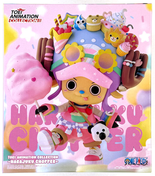 トーエイ アニメーション コレクション ワンピース 原宿 チョッパー フィギュア 開封美品 箱付き 4号店商品 入荷写真