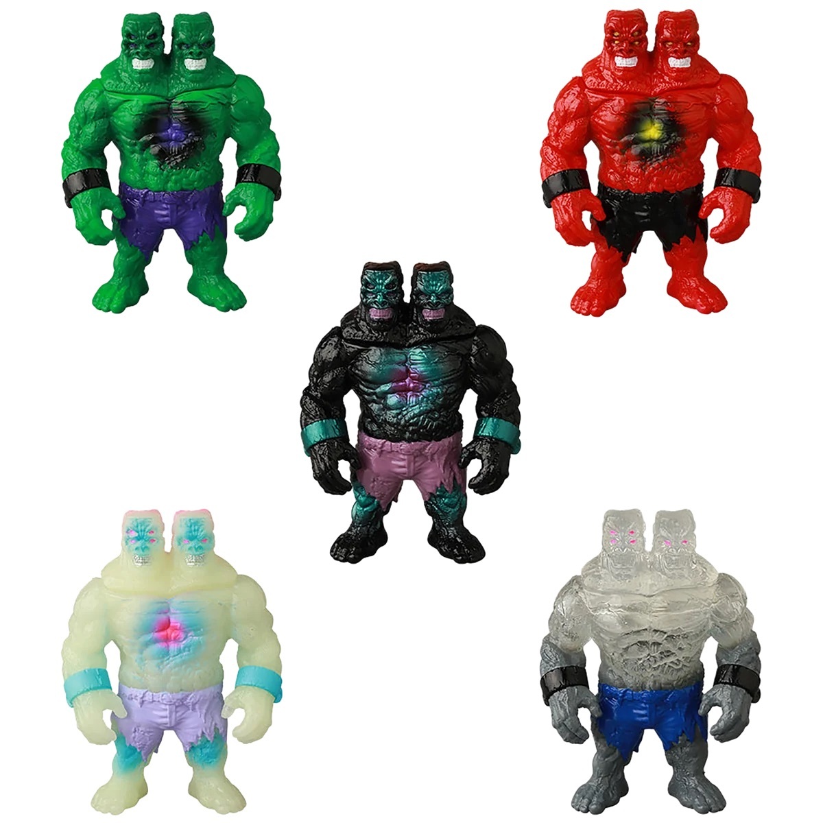 メディコム VAG Vintl Artist Gacha [シリーズ46] ジャイアント ゴリラ フランケン ミニ 全5種セット ４号店商品 入荷写真