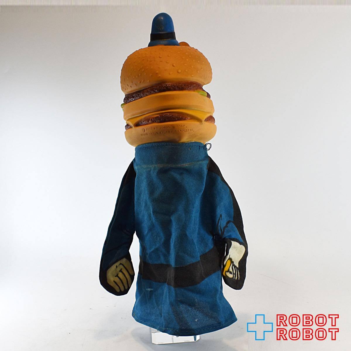 マクドナルド ビッグマックポリス ソフビ手踊り人形パペット 白目 企業物 入荷写真