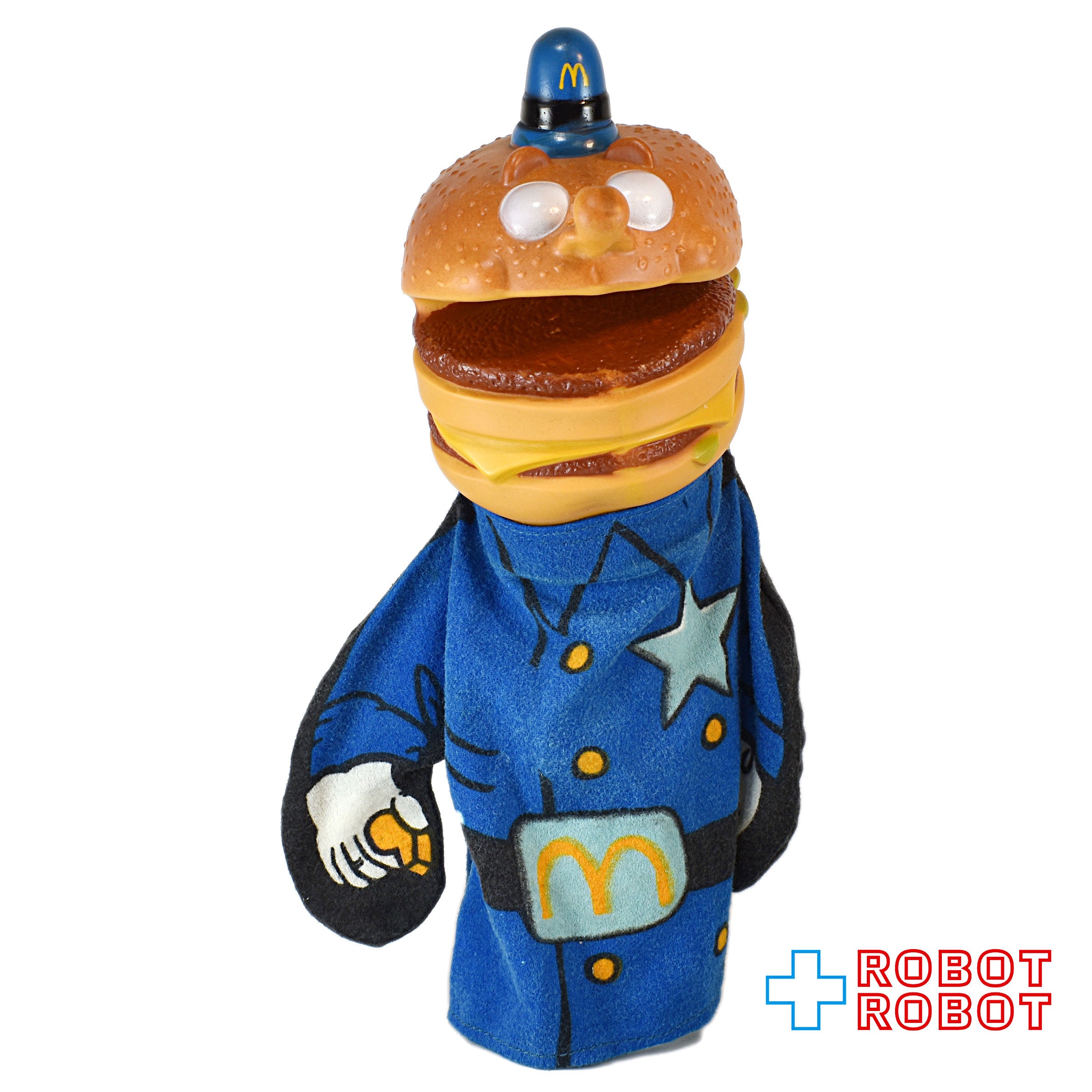 マクドナルド ビッグマックポリス ソフビ手踊り人形パペット 白目 企業物 入荷写真