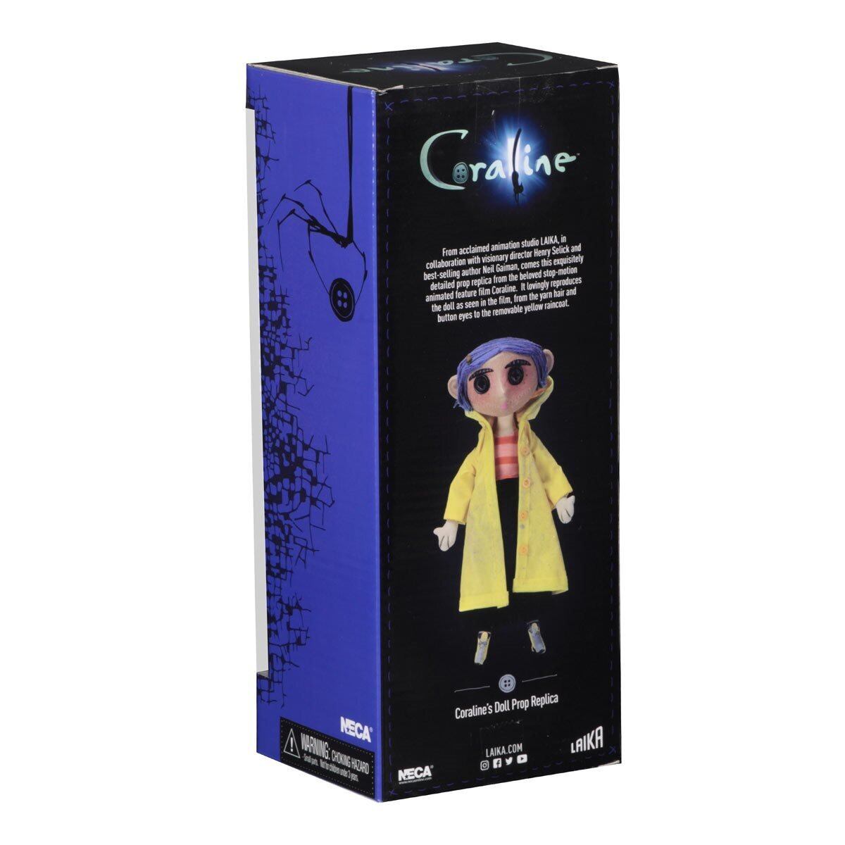 NECA コララインとボタンの魔女 ドール レプリカ 再販 新パッケージ 未開封